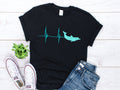 Dolphin Heartbeat Shirt Bottlenose Dolphin Shirt Dolphin Lover Shirt Dolphin Trainer Shirt Cetaceans Gift Mammals Shirt Unisex Shirt Graphic Tee – Easygoing Wear · Trending Graphic Apparel