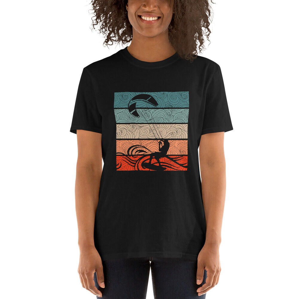 Kitesurfer Retro Waveriding Shirt Graphic Tee – Everyday Comfort · Must-Have Style