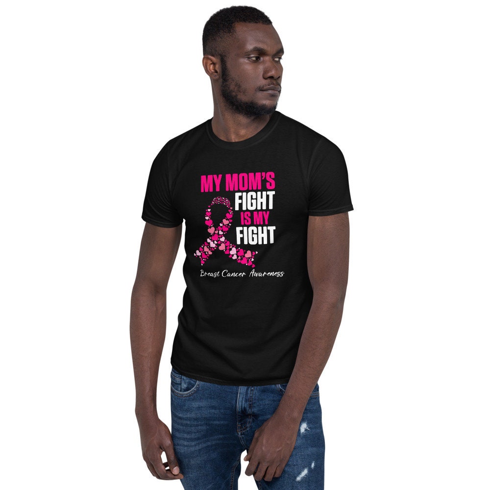 My Mom Fights Breast Cancer T Shirt Graphic Tee – Fan Favorite · Trending Graphic Apparel