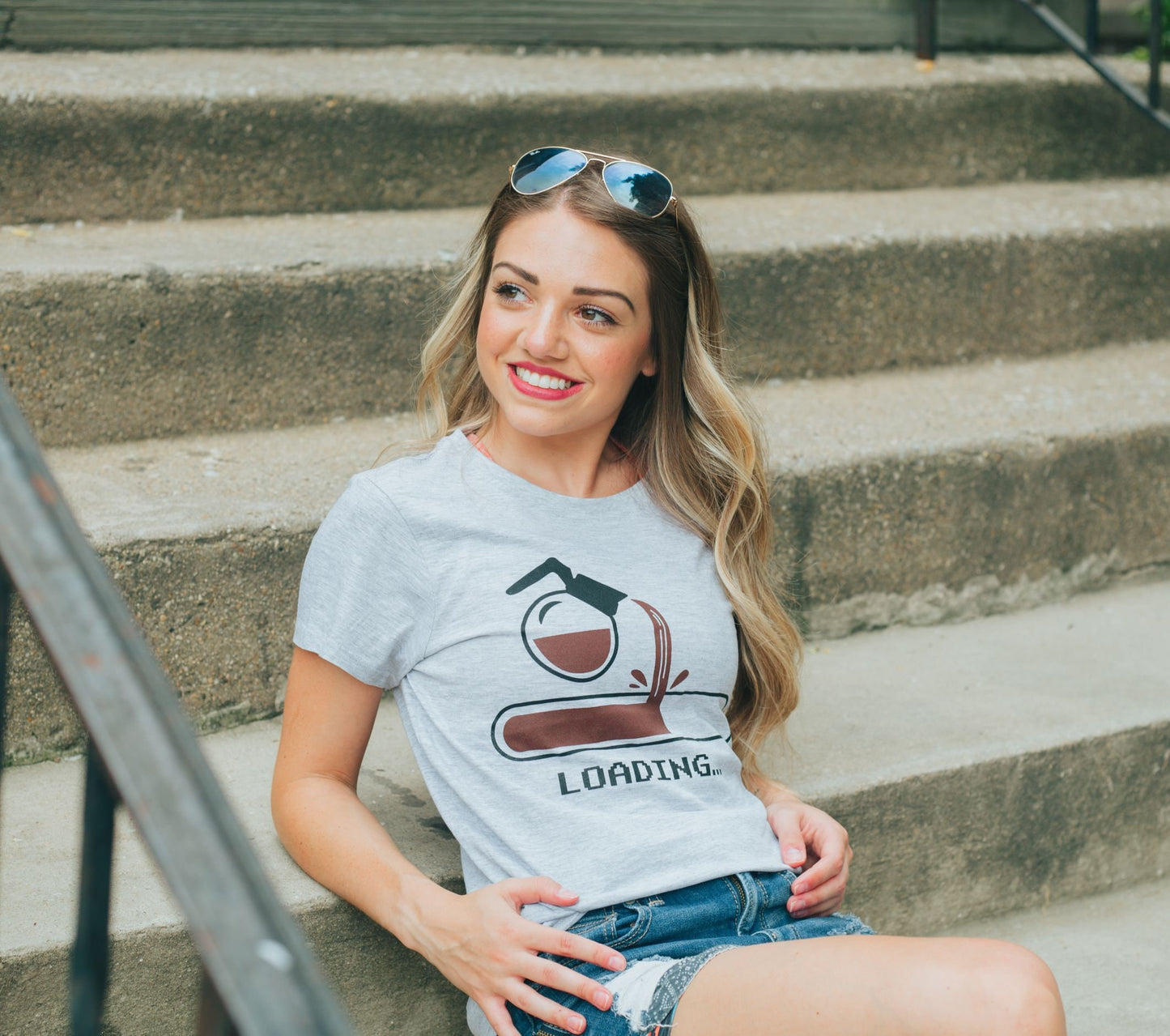 Coffee Shirts Caffeine T Shirt Funny Coffee Shirt Coffee Shirt Coffee Loading Mondays Loading Need Coffee Funny Shirts Graphic Tee – Cozy Vibes · Trending Graphic Apparel