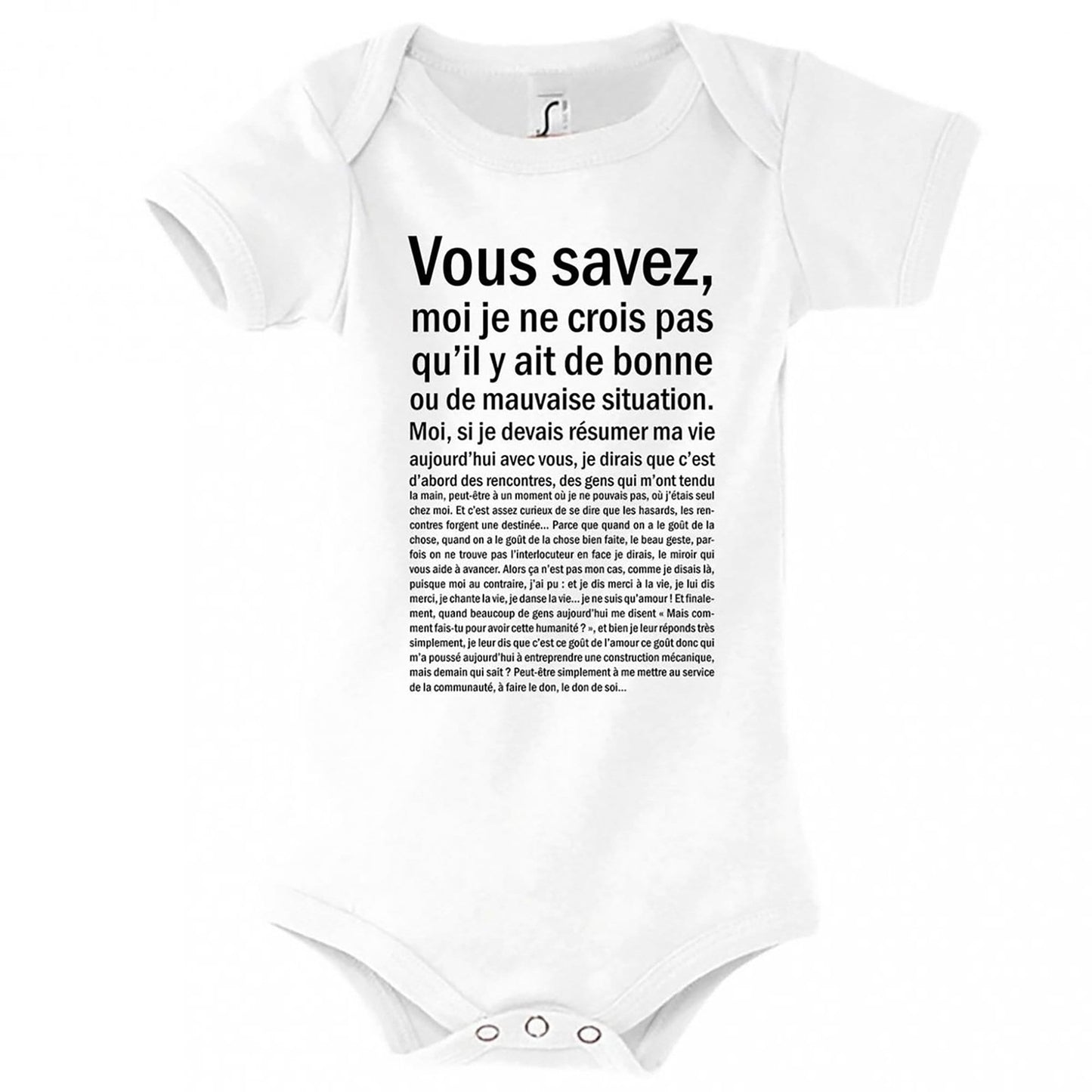 Body Bb C39est une bonne situation a Scribe Bonne ou de mauvaise situation Body bb garon et fille Graphic Tee – Warm & Stylish · Perfect For Daily Wear