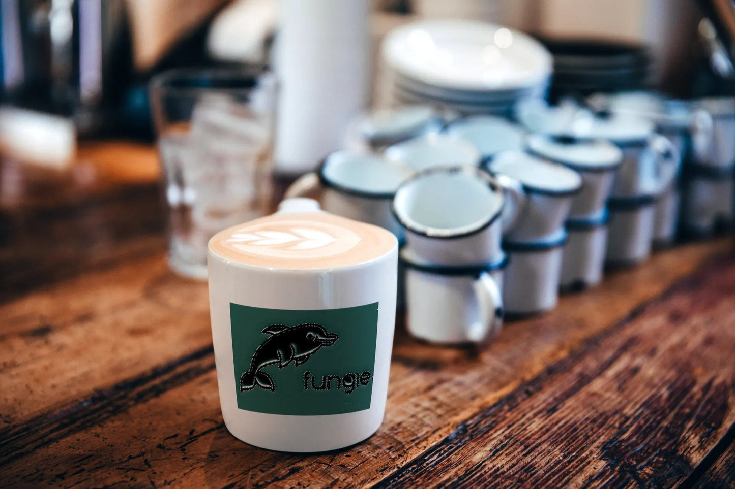 Fungie the Dolphin Mug Black Dolphin Graphic Tee – Feel-Good Design · Great Gift For Fans