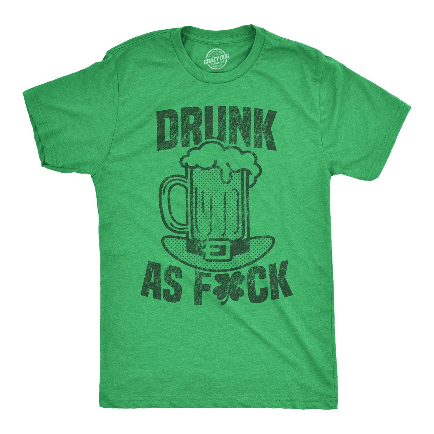Drunk As Fuck Version 2 St Patricks Mens Shirt Shamrock Shirt Beer Mug Shirt Clover ShirtFunny Shirts Drinking Shirt Offensive Shirts Graphic Tee – Feel-Good Design · Trending Graphic Apparel