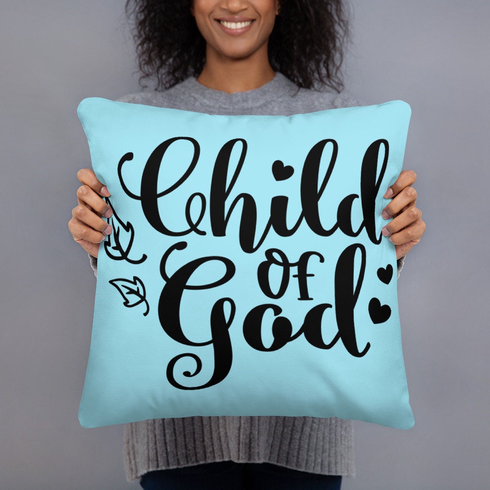 Child of God Basic Pillow Graphic Tee – Soft Feel · Trending Graphic Apparel