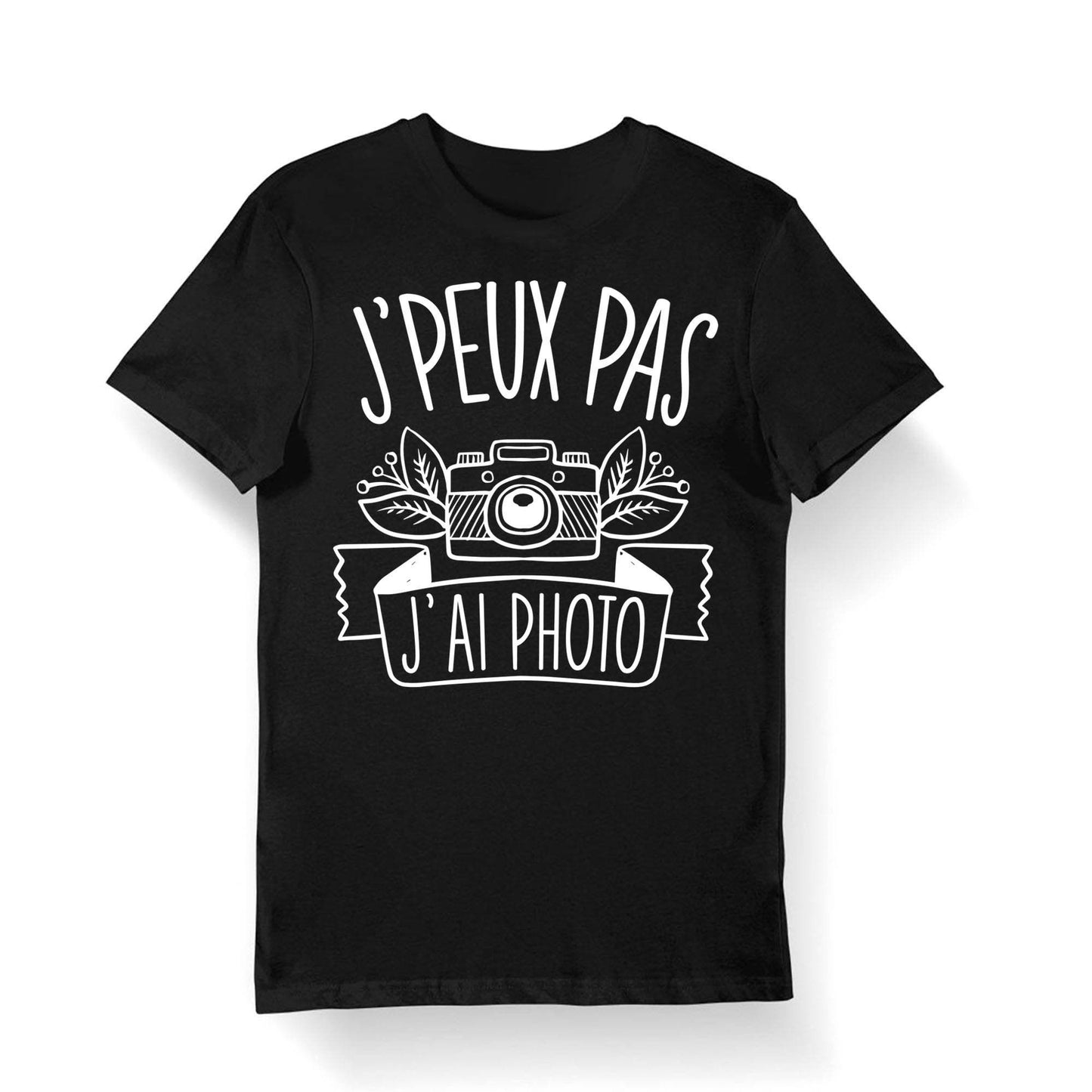 Photo J39peux pas j39ai Photo T shirt Bio Homme Femme Enfant et Body Bb Humour Fun Drle Collection Pour Photographe Graphic Tee – Bold Style · Perfect For Daily Wear