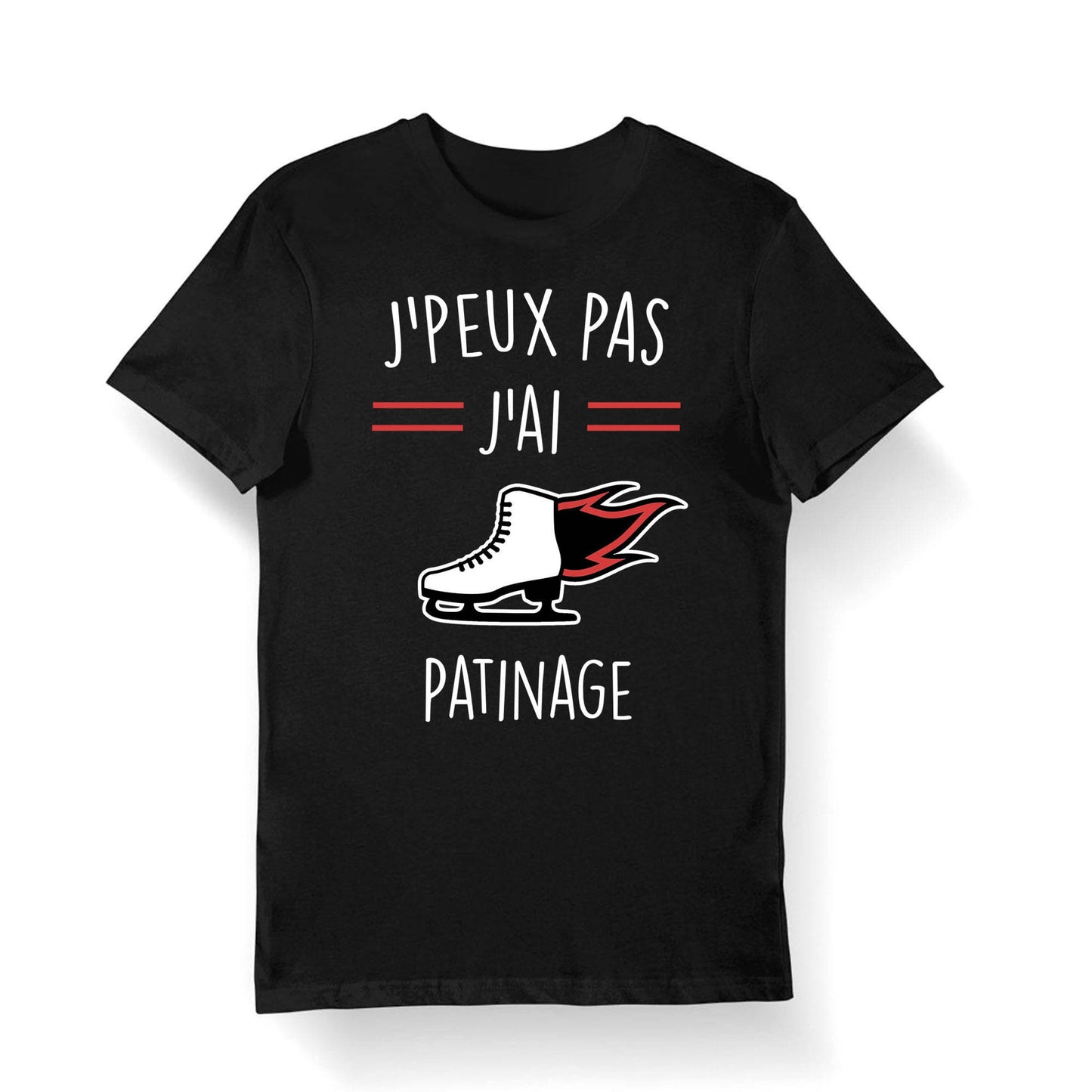 Patinage Je peux pas j39ai Patinage T shirt Bio Homme Femme Enfant et Body Bb Sport Humour pour Patineur Graphic Tee – Premium Graphic · Perfect For Daily Wear