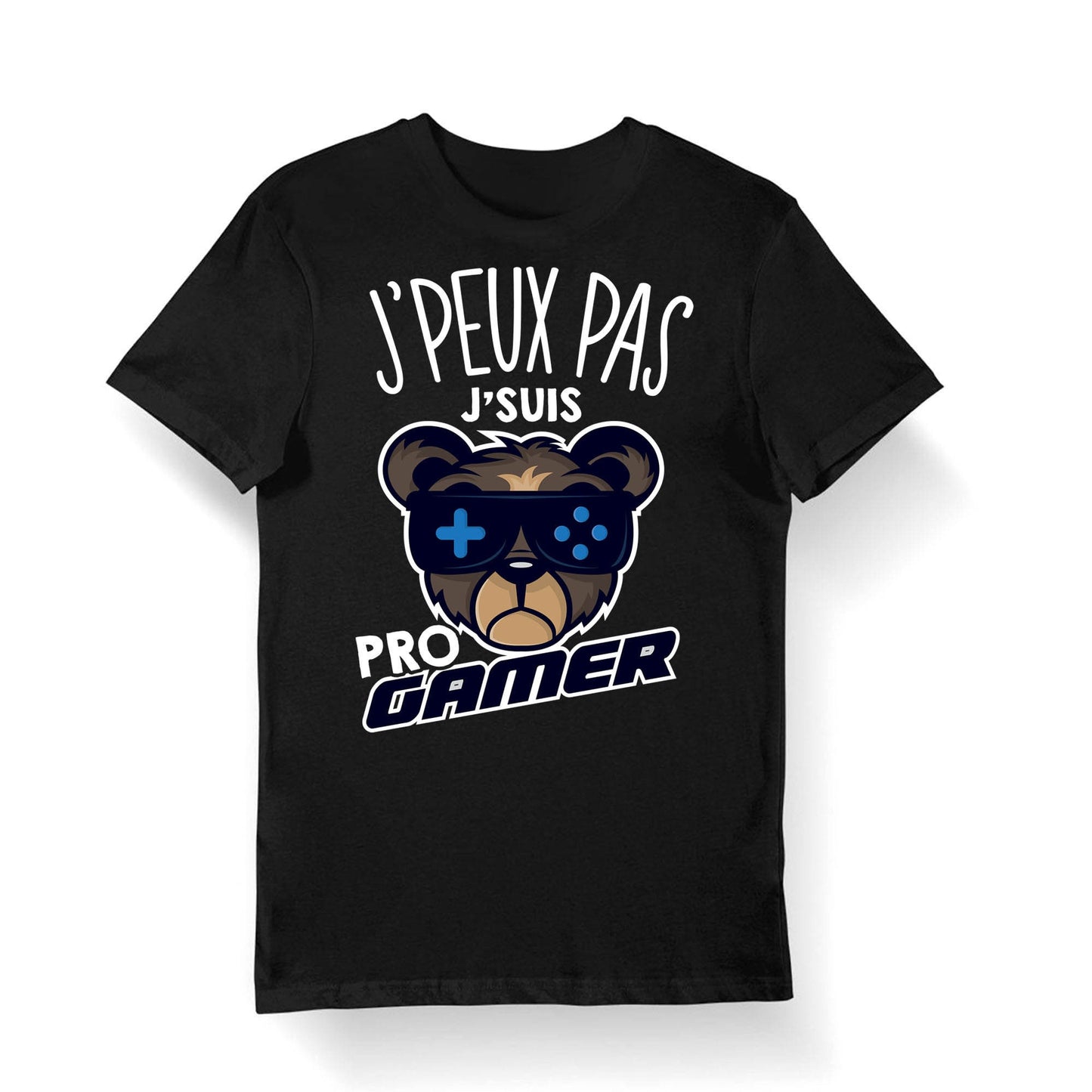 Pro Gamer J39peux pas j39suis Pro Gamer T shirt Bio Homme Femme Enfant et Body Bb Pour les fans de PC consoles et jeux vido Graphic Tee – Warm & Stylish · High-Quality Print