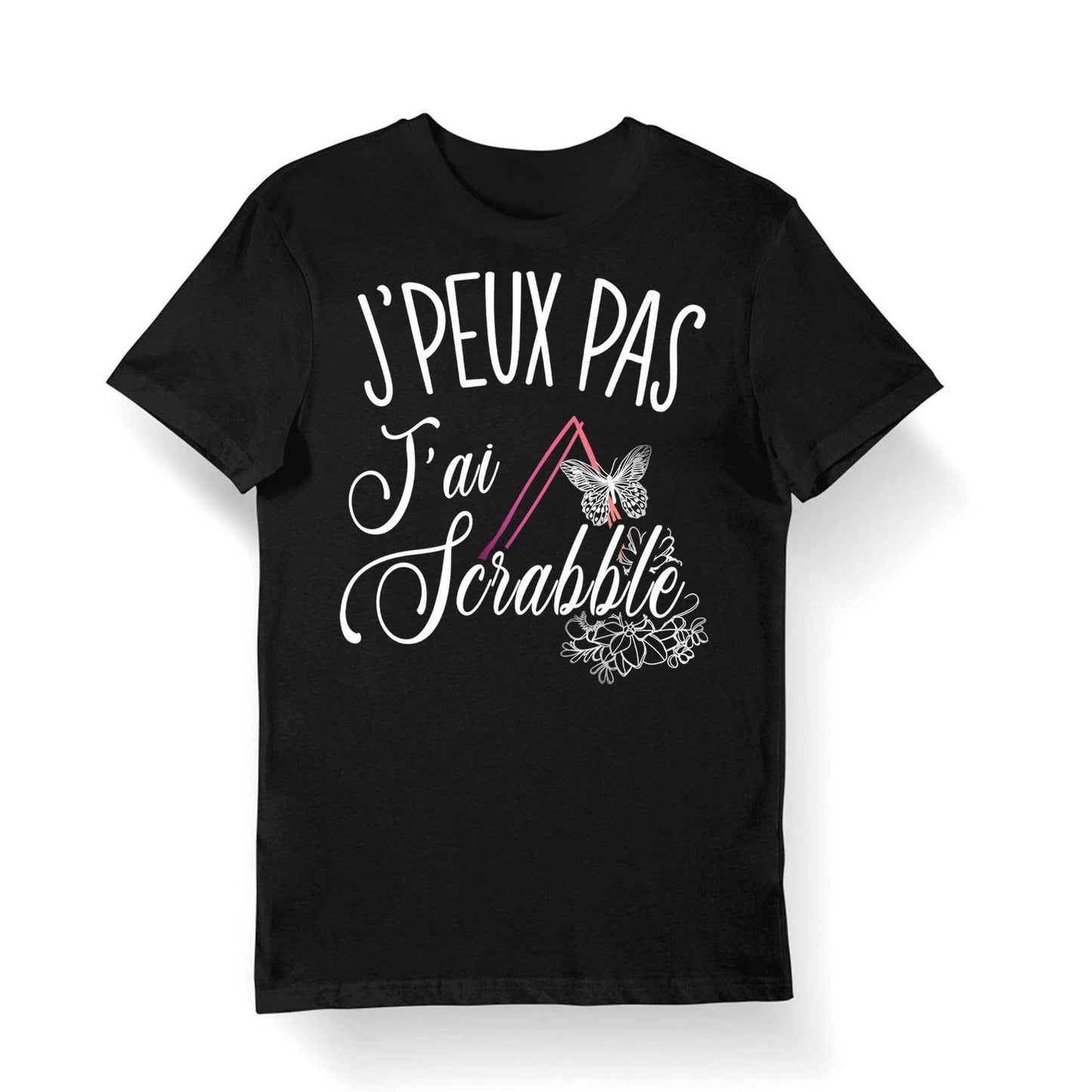 Scrabble J39peux pas j39ai Scrabble T shirt Bio Homme Femme Enfant et Body Bb Humour Fun Drle Pour Joueur de Jeux de Socit Graphic Tee – Warm & Stylish · Top Pick For Any Outfit