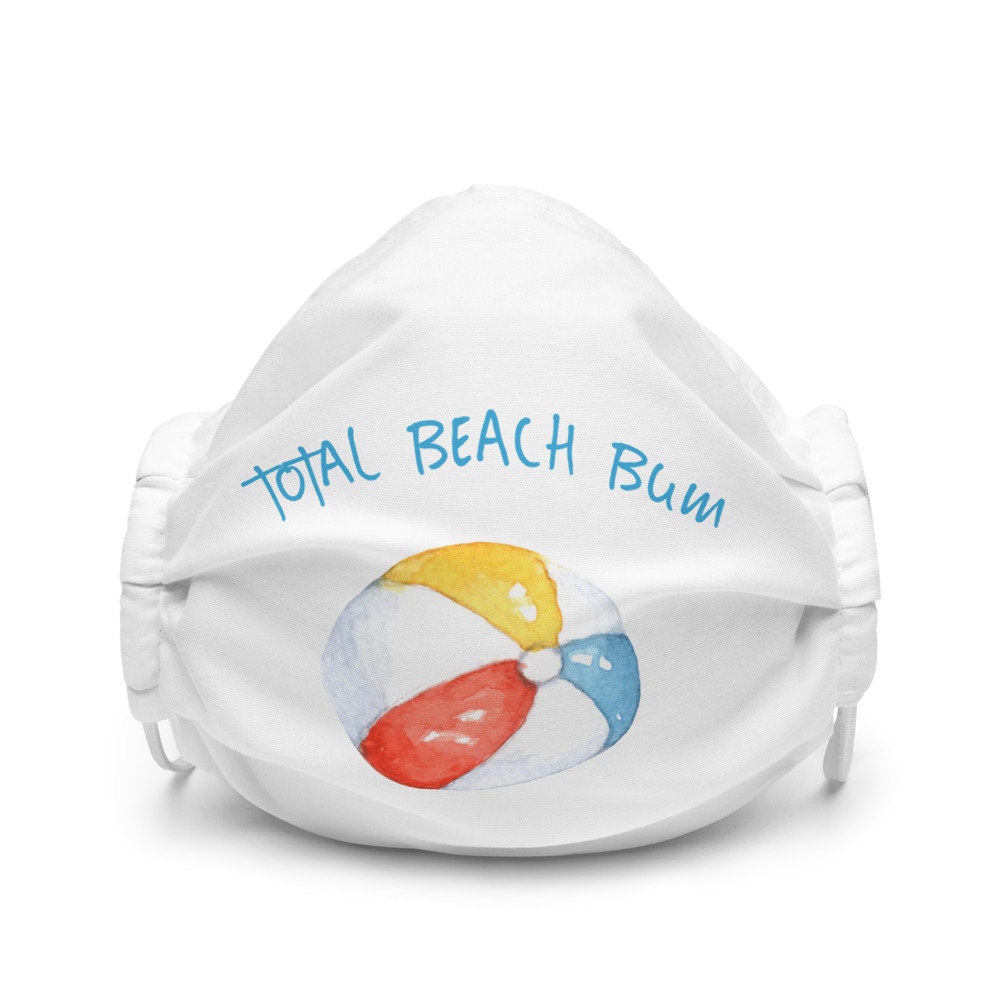 Total Beach Bum Premium face mask Graphic Tee – Premium Graphic · High-Quality Print