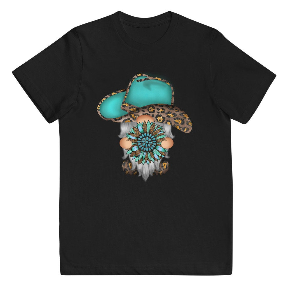 Adorable Southwestern Cowboy Gnome Youth jersey t shirt Jersey – Soft Feel · Great Gift For Fans