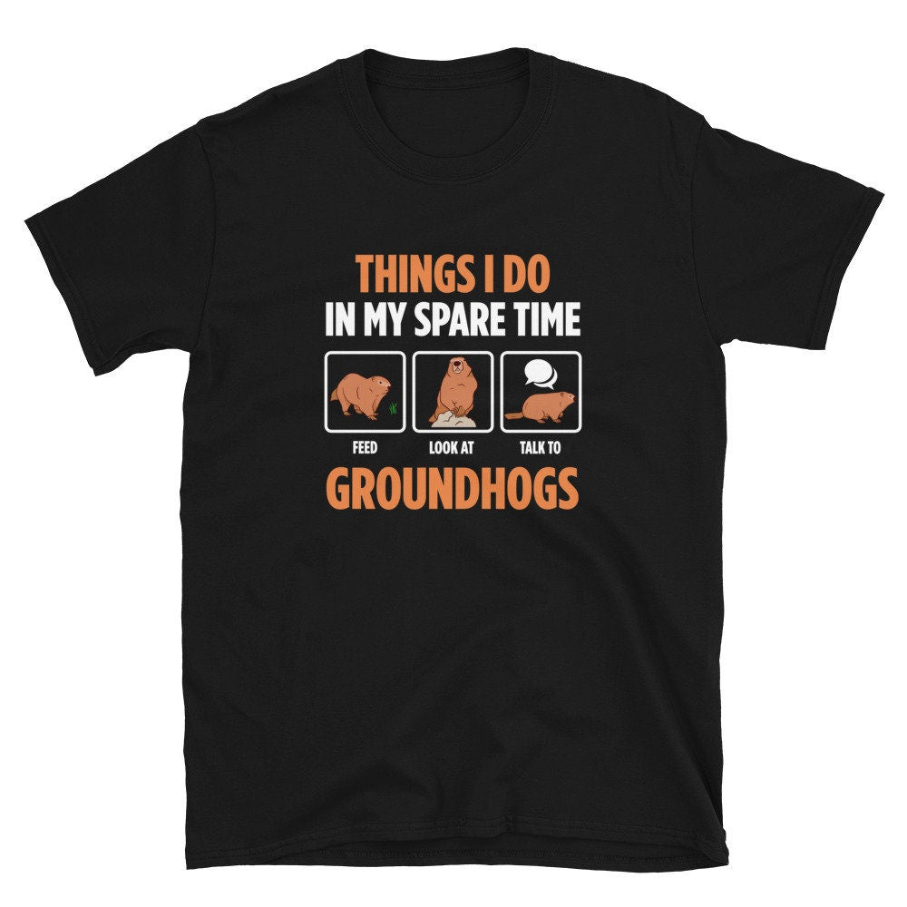 Groundhogs and Woodchucks Funny Whistle Pig Rodent T Shirt Graphic Tee – Aesthetic Look · Great Gift For Fans