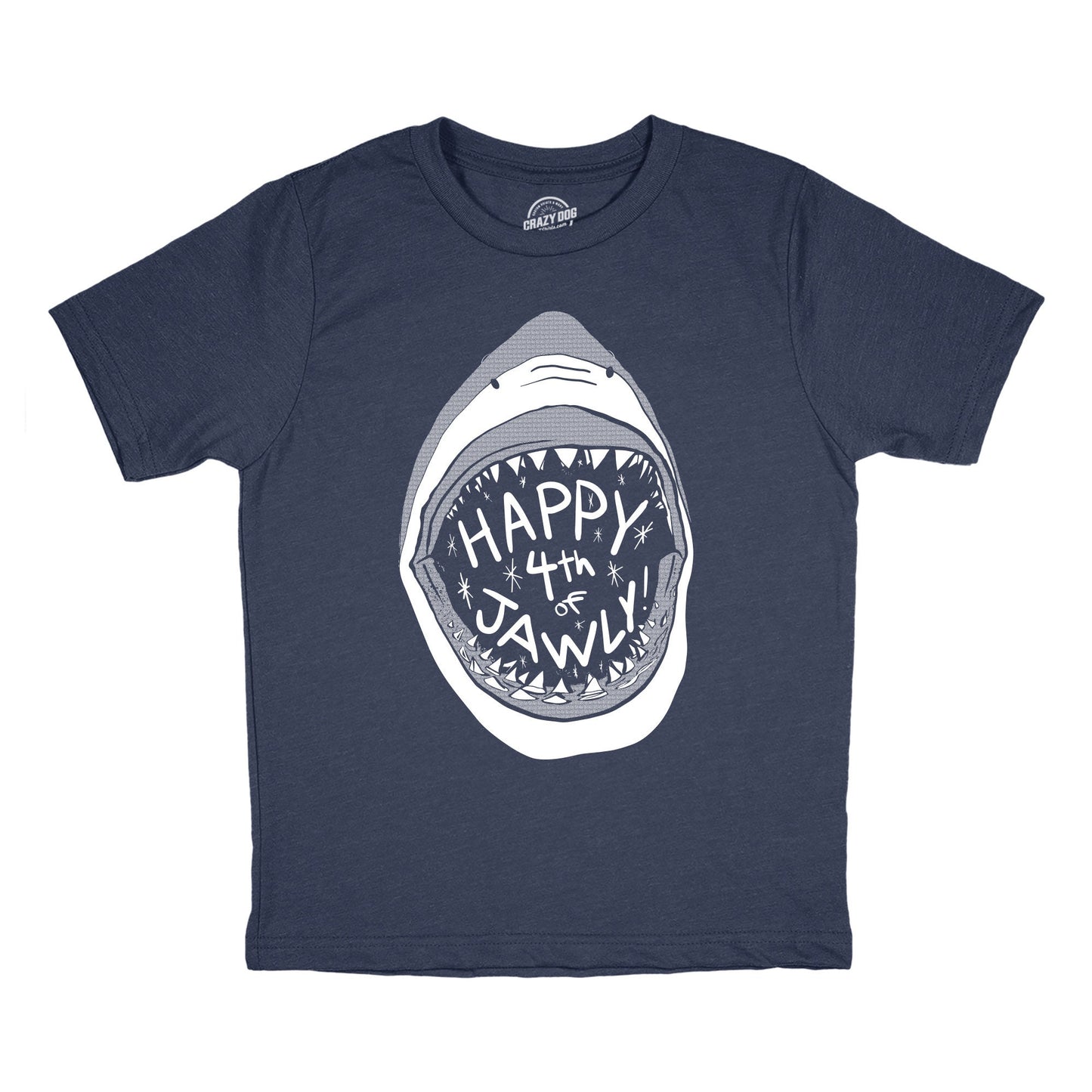 Youth Happy 4th of Jawly Shirt Independence Day Shirt Shark Lover Gift Shark Graphic Tee 4th of July Shirts Funny Shark Gifts Graphic Tee – Easygoing Wear · Top Pick For Any Outfit