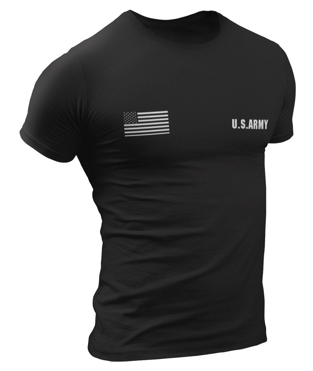 United States Military Stars Stripes Army T shirt Graphic Tee – Soft Feel · Perfect For Daily Wear
