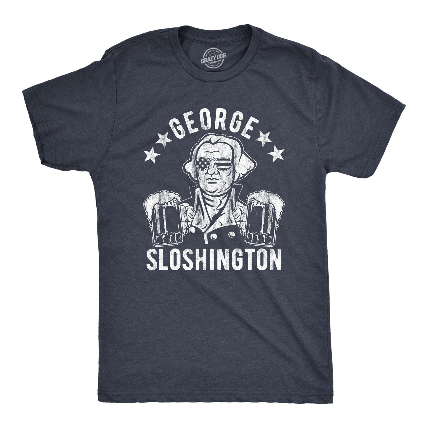 George Washington Shirt George Sloshington Independence Day Shirt 4th Of July Shirt Patriotic Shirt America Shirt Murica Shirt Graphic Tee – Premium Graphic · Must-Have Style