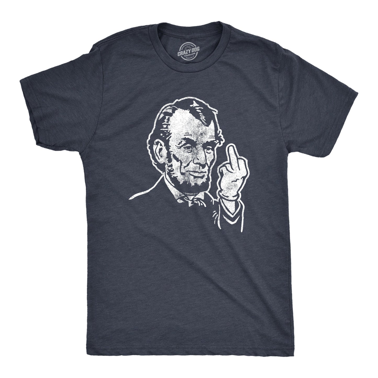 Abe Lincoln T shirt Political Shirts Rude 4th of July Abe Lincoln Middle Finger Abe Tee Funny Shirts Resist Shirt President Shirts Graphic Tee – Warm & Stylish · Top Pick For Any Outfit