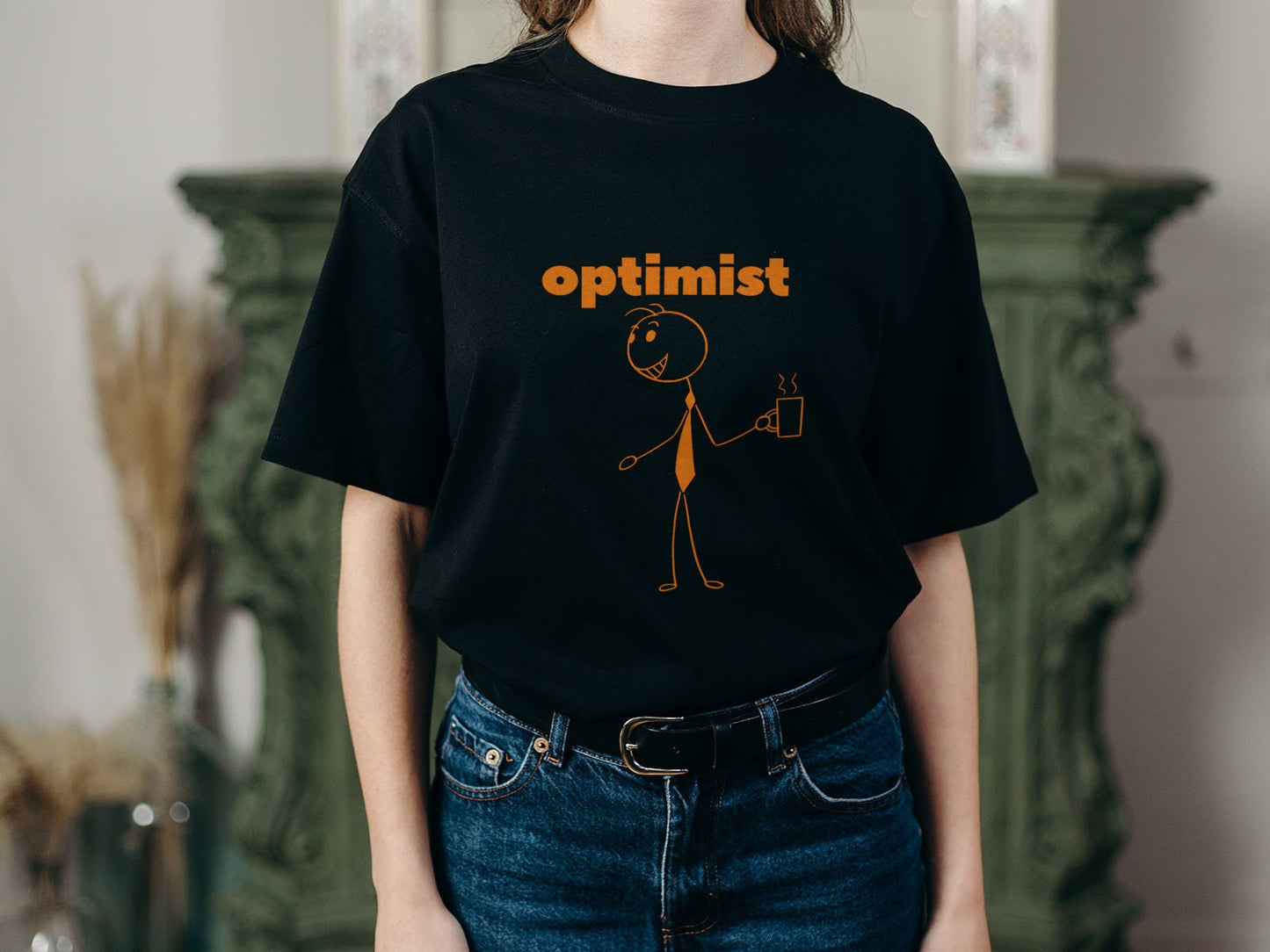 Optimist Short Sleeve Unisex T Shirt Graphic Tee – Bold Style · Top Pick For Any Outfit