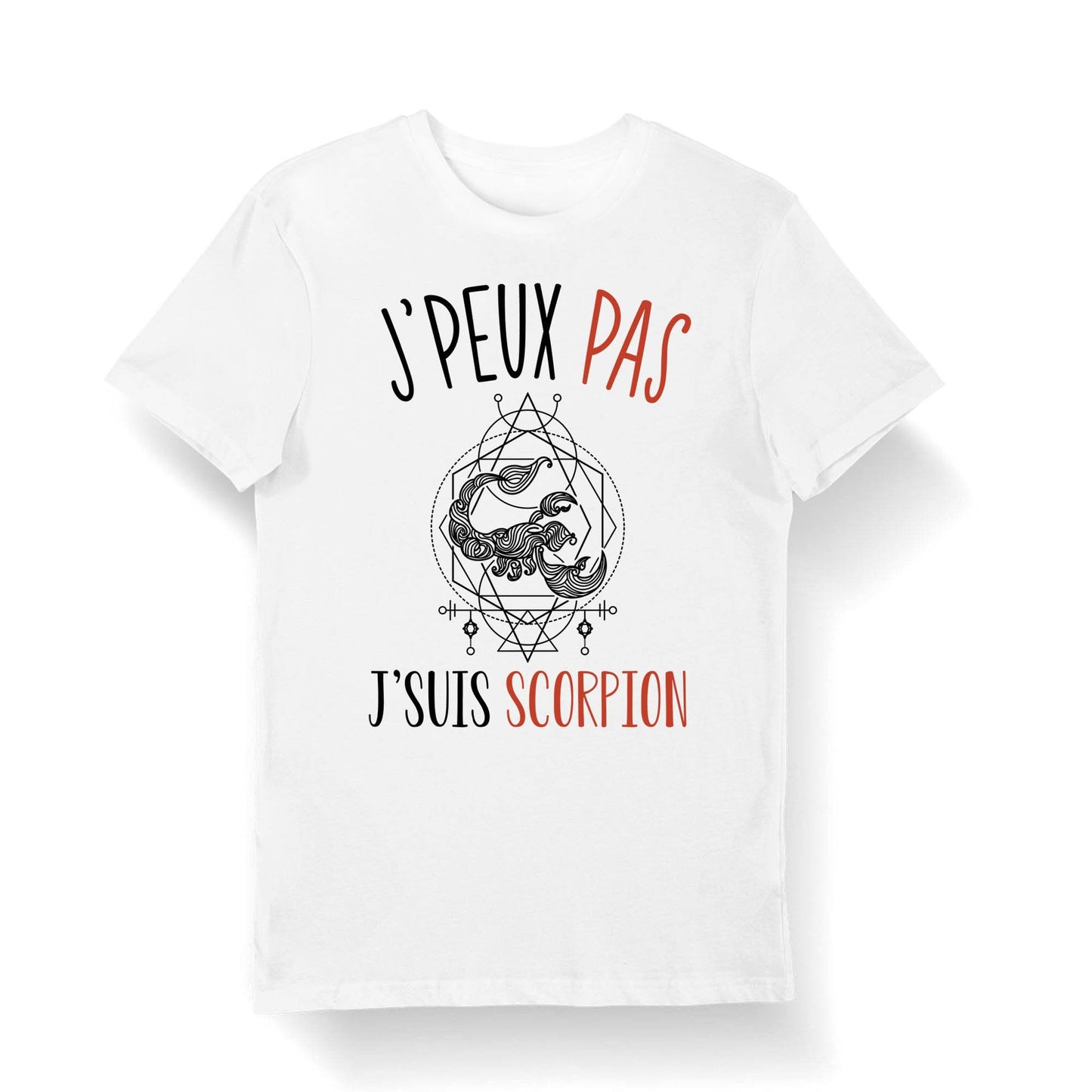 Scorpion J39peux pas j39suis Scorpion T shirt Bio Homme Femme Enfant et Body Bb Humour Horoscope et Signe Astrologie Graphic Tee – Premium Graphic · Trending Graphic Apparel