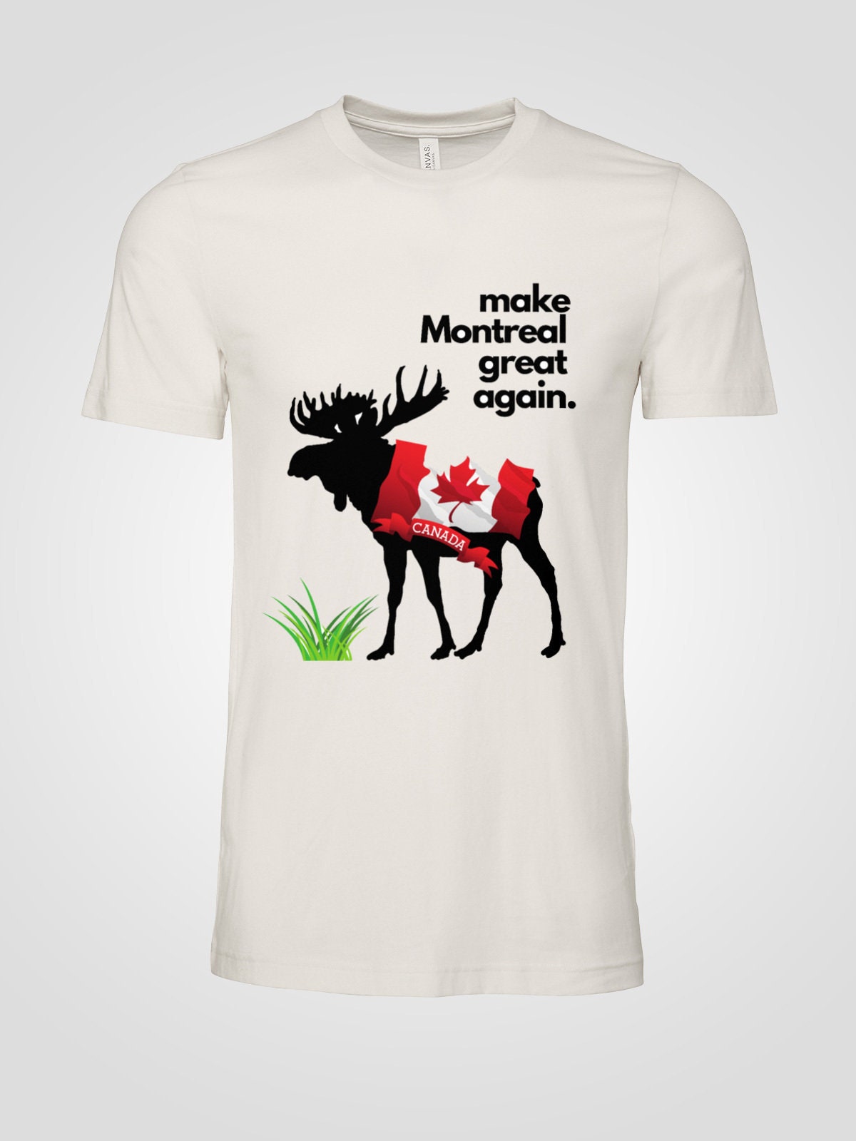Make Montreal Great Again Short Sleeve Unisex T Shirt Graphic Tee – Soft Feel · Top Pick For Any Outfit
