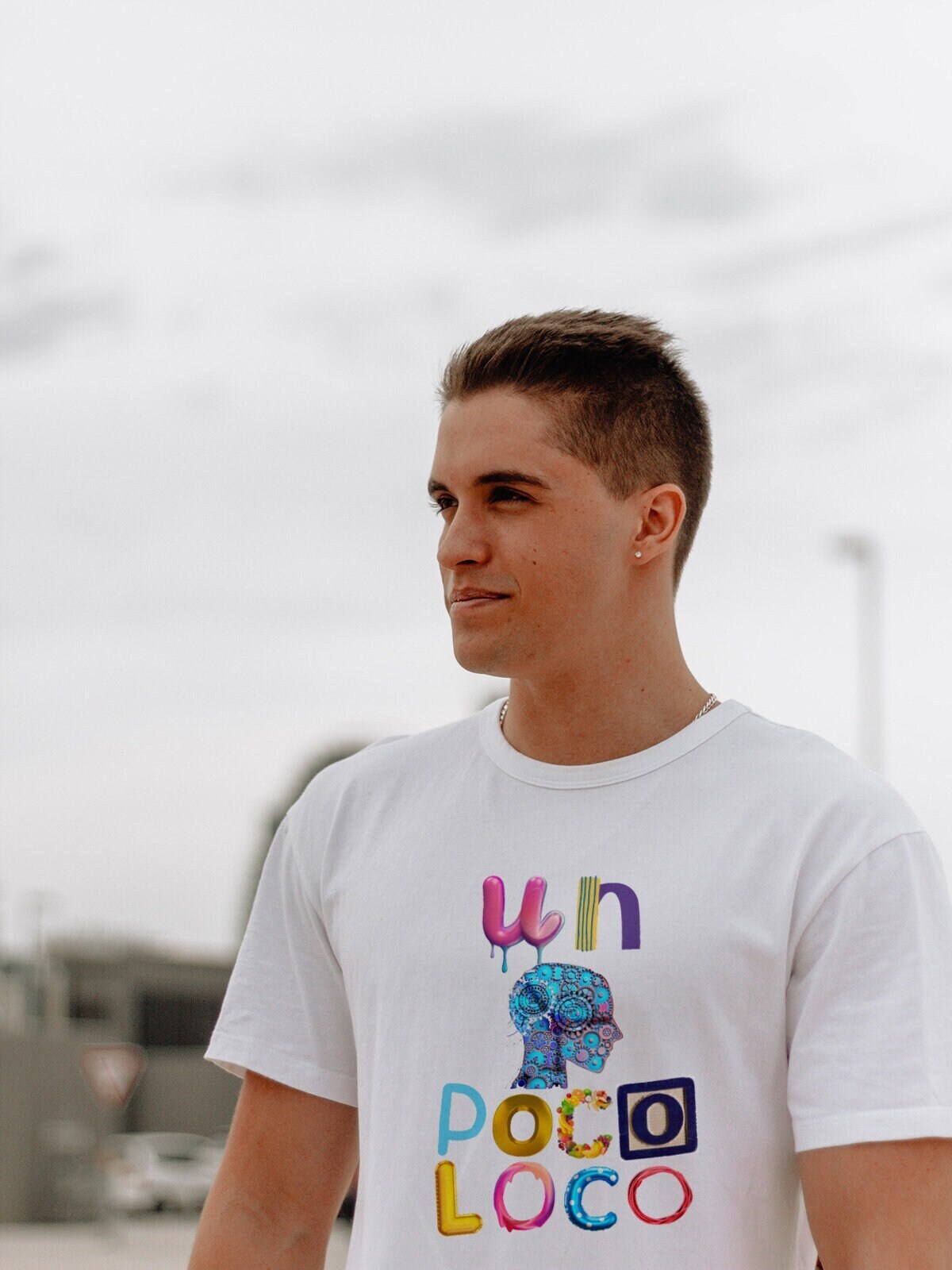 Un Poco Loco A Little Bit Crazy Short Sleeve Unisex T Shirt Graphic Tee – Easygoing Wear · Must-Have Style
