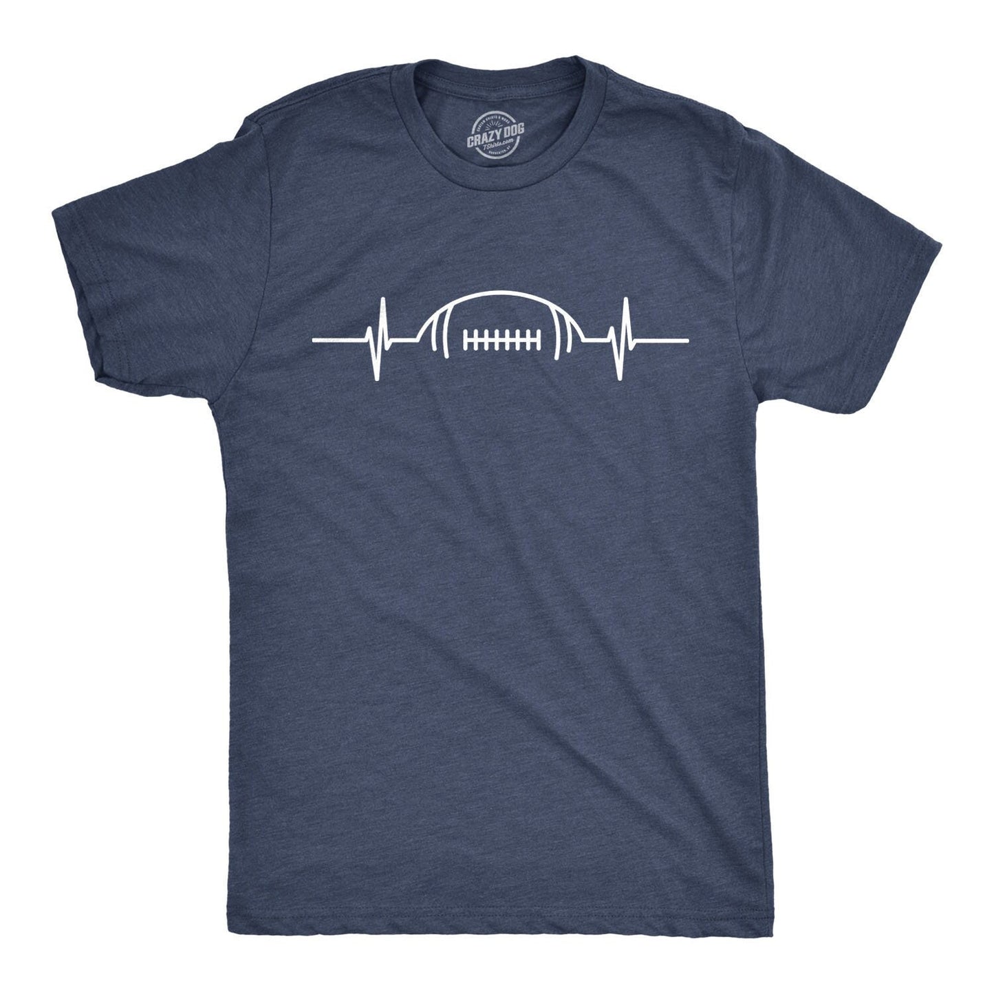 Football Heart Beat Football Life Mens Vintage Football Shirt American Football Lovers Gifts Sunday Funday Shirt Graphic Tee – Feel-Good Design · Trending Graphic Apparel