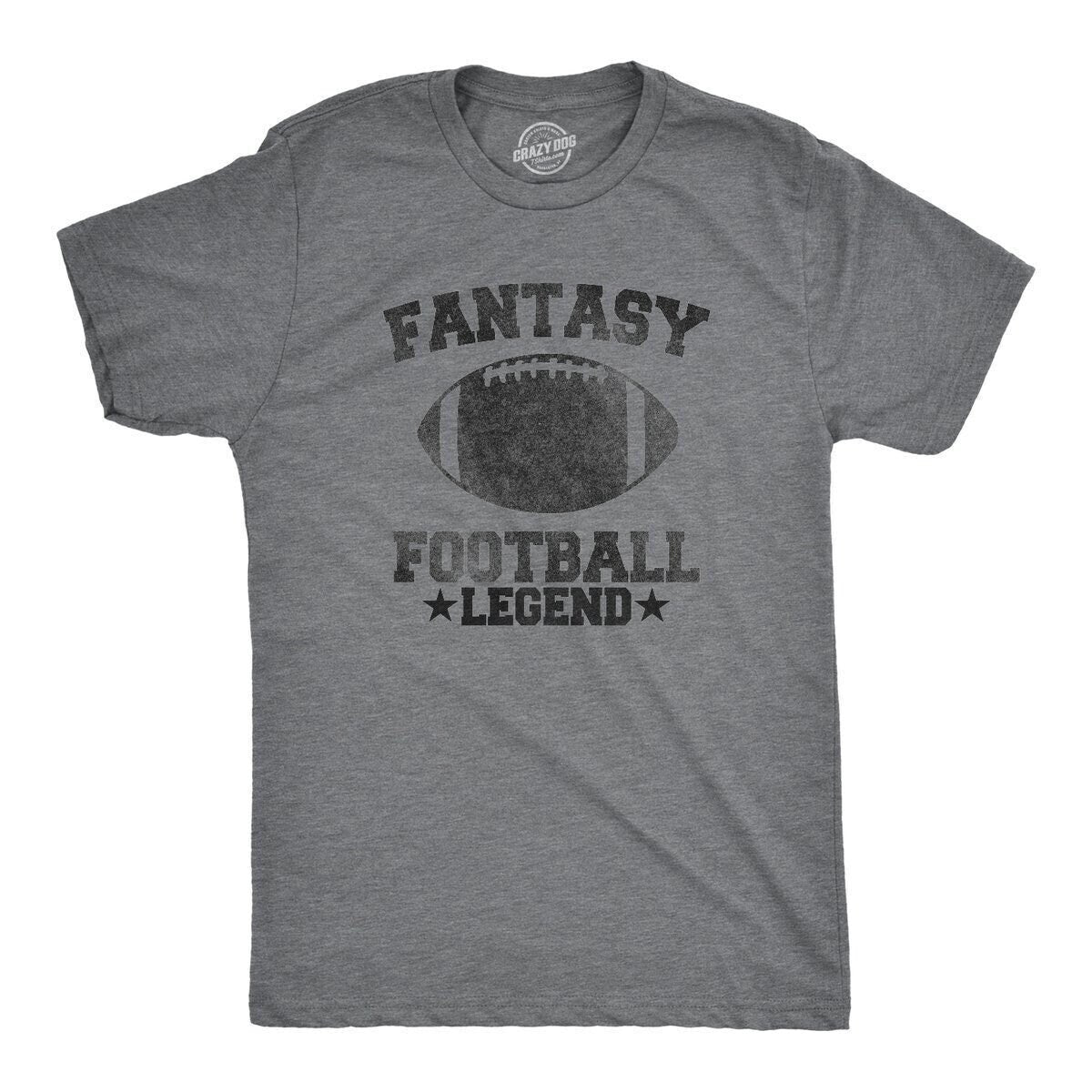 Sports Shirt Men Mens T Shirt Fantasy Football T Shirt Sports Tees Funny Mens Shirt Fantasy Football Legend Funny T Shirt Graphic Tee – Warm & Stylish · Great Gift For Fans