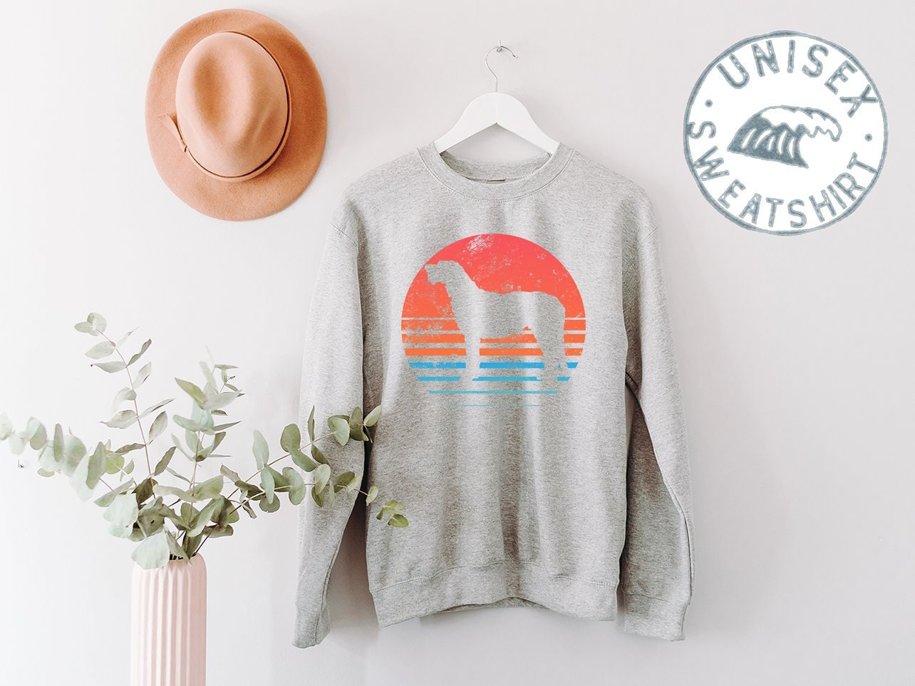 Irish Wolfhound Sweatshirt Funny Sweater Shirt Birthday Gifts for Men and Women Sweatshirt – Aesthetic Look · Must-Have Style