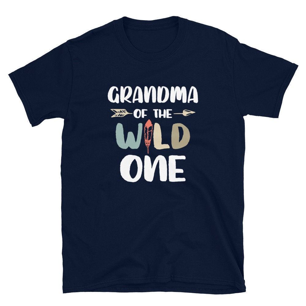 Grandma of the Wild One New Baby Unisex T Shirt Graphic Tee – Cozy Vibes · Perfect For Daily Wear