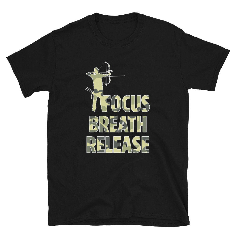 Archer Drawing a Bow Unisex T Shirt Graphic Tee – Easygoing Wear · Great Gift For Fans
