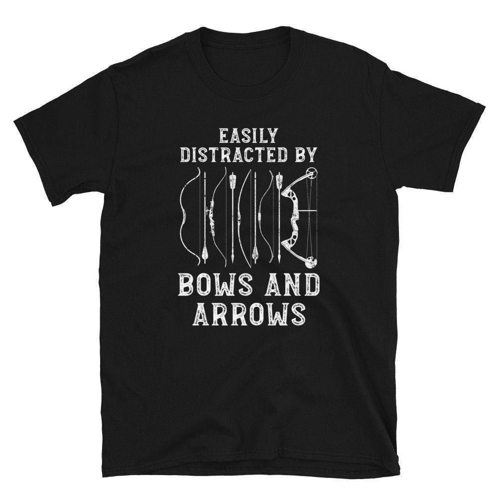 Distracted by Different Types of Bows Unisex T Shirt Graphic Tee – Warm & Stylish · Perfect For Daily Wear