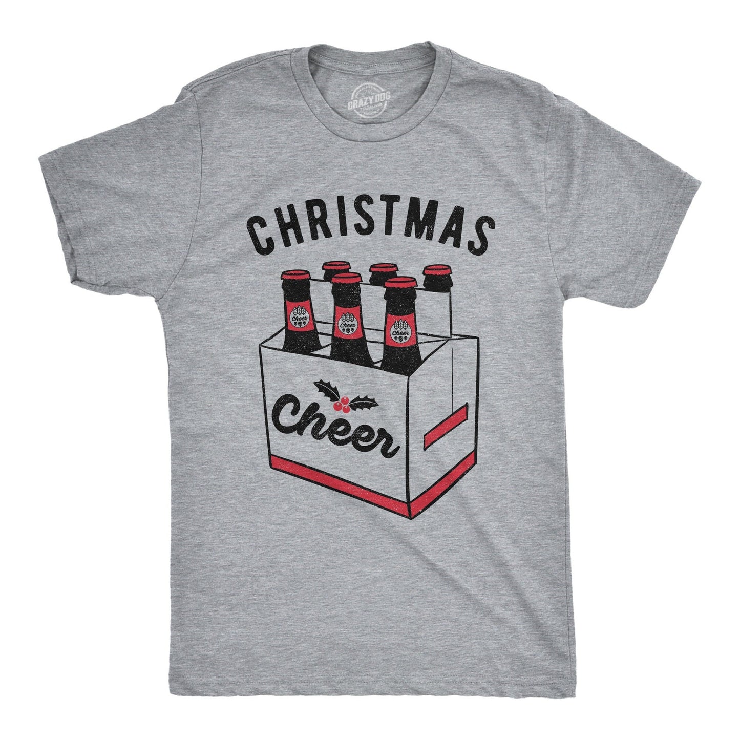 Christmas Cheer Shirt Christmas Shirt Men Vintage Shirts Festive Tees Guys Christmas Beer Party Shirts Christmas Party Graphic Tee – Easygoing Wear · Perfect For Daily Wear