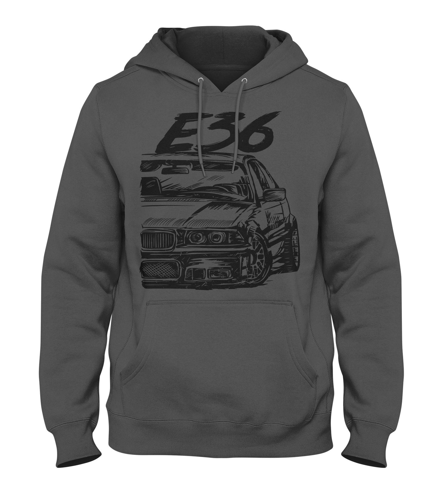 E36 Hooded Sweatshirt M3 Hoodie Auto Racing Hoodie E36 Hoodie German Car Hoodie Hoodie – Bold Style · High-Quality Print