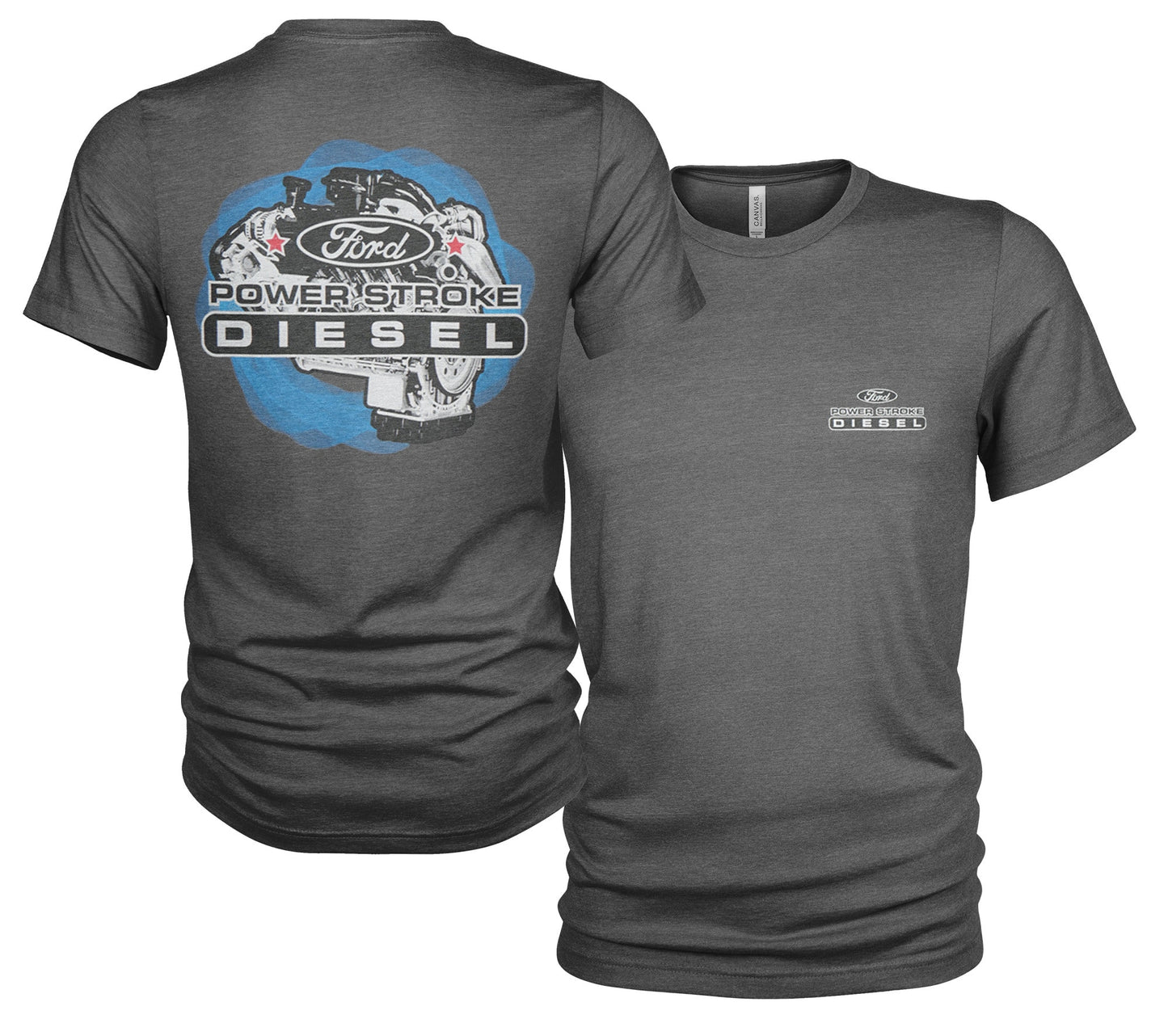 Ford Powerstroke Diesel Trucks Herren T Shirt 3867DC Graphic Tee – Premium Graphic · High-Quality Print