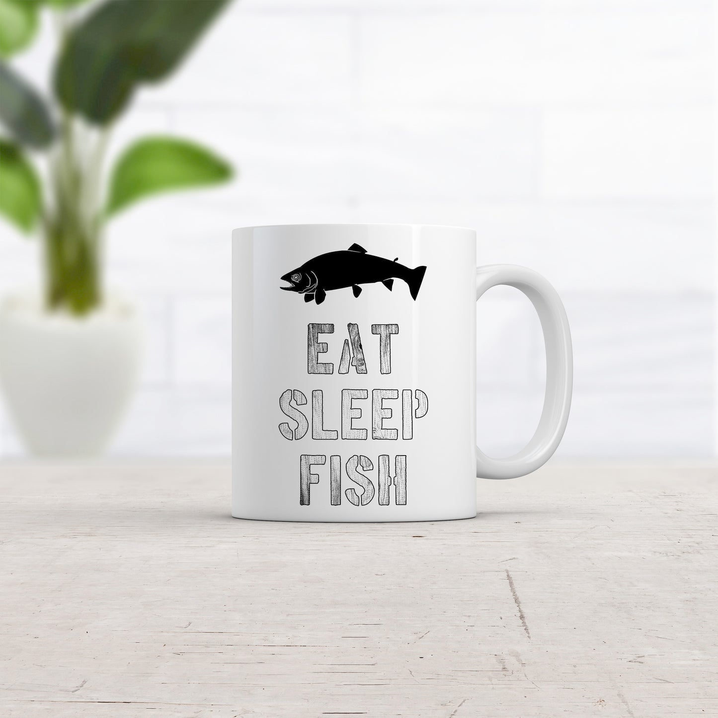 Offensive Fishing Mug Humorous Fishing Mugs Rude Fishing Coffee Cup Eat Sleep Fish Drinking Mugs Fathers Day Fishing Gifts Beer Mug Graphic Tee – Easygoing Wear · High-Quality Print