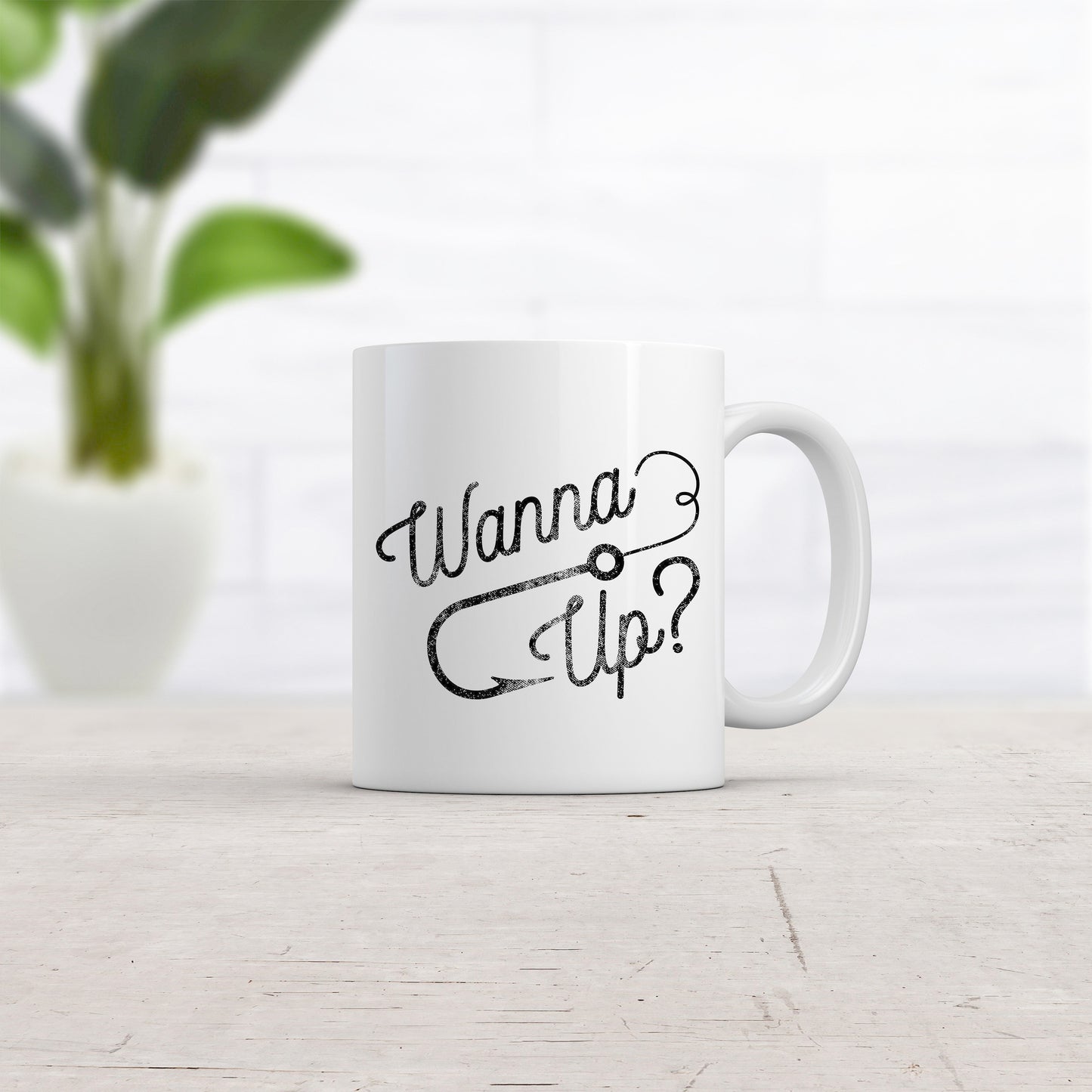 Offensive Fishing Mug Humorous Fishing Mugs Rude Fishing Coffee Cup Wanna Hook Up Drinking Mugs Fathers Day Fishing Gifts Fisherman Graphic Tee – Aesthetic Look · Perfect For Daily Wear