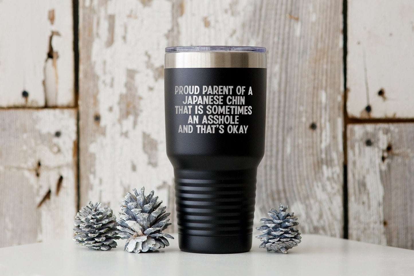 Japanese Chin Dog Mom Dad Owner Lover Tumbler Funny Appreciation Gifts Wine Lover Travel Coffee Mug Birthday Gift For Men and Women Graphic Tee – Fan Favorite · Perfect For Daily Wear