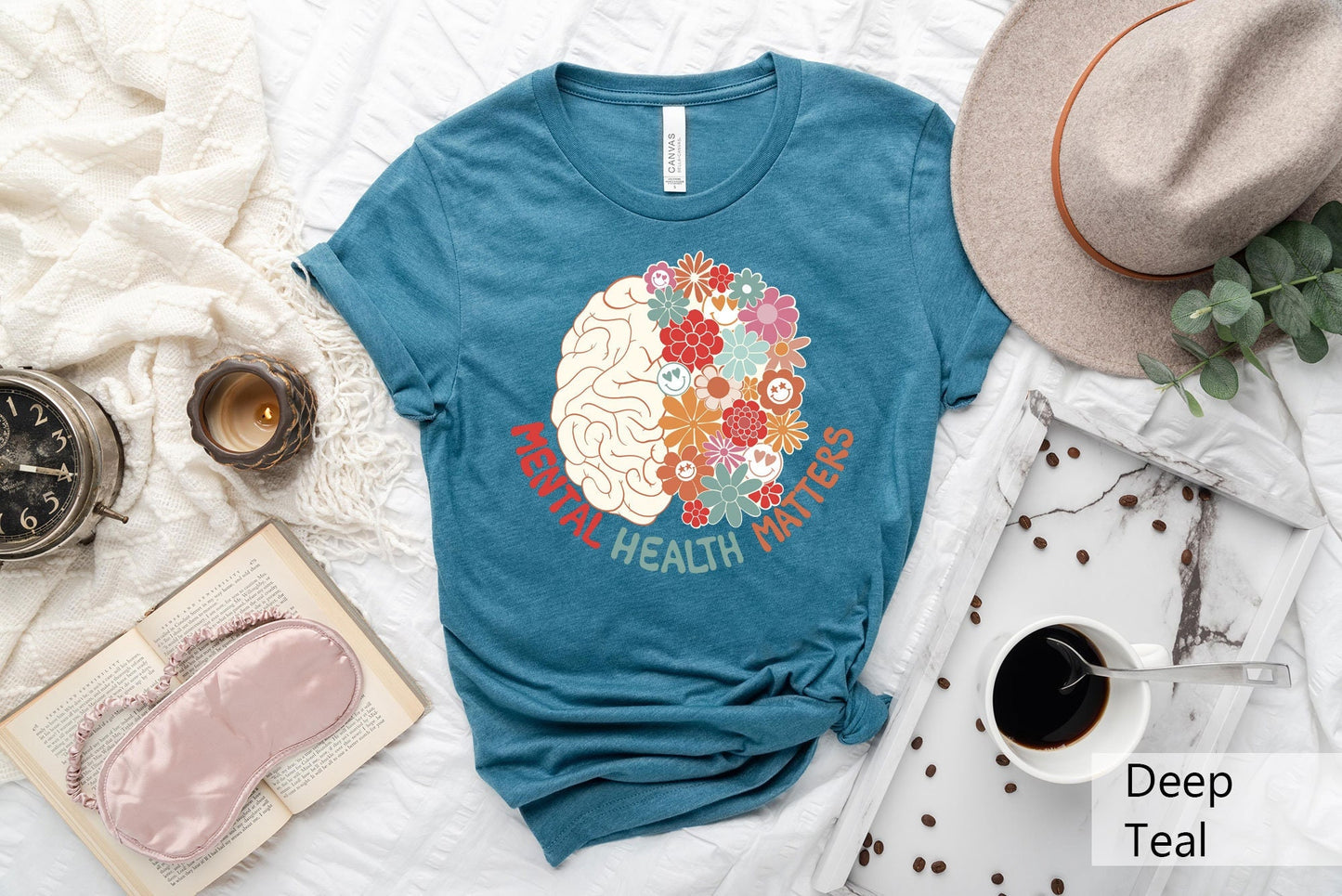 Mental Health Matters Mental Health Shirt Plant Lovers GiftHealth Awareness Shirt Anxiety Shirt Therapist Tee Psychologist Shirt Graphic Tee – Cozy Vibes · Top Pick For Any Outfit