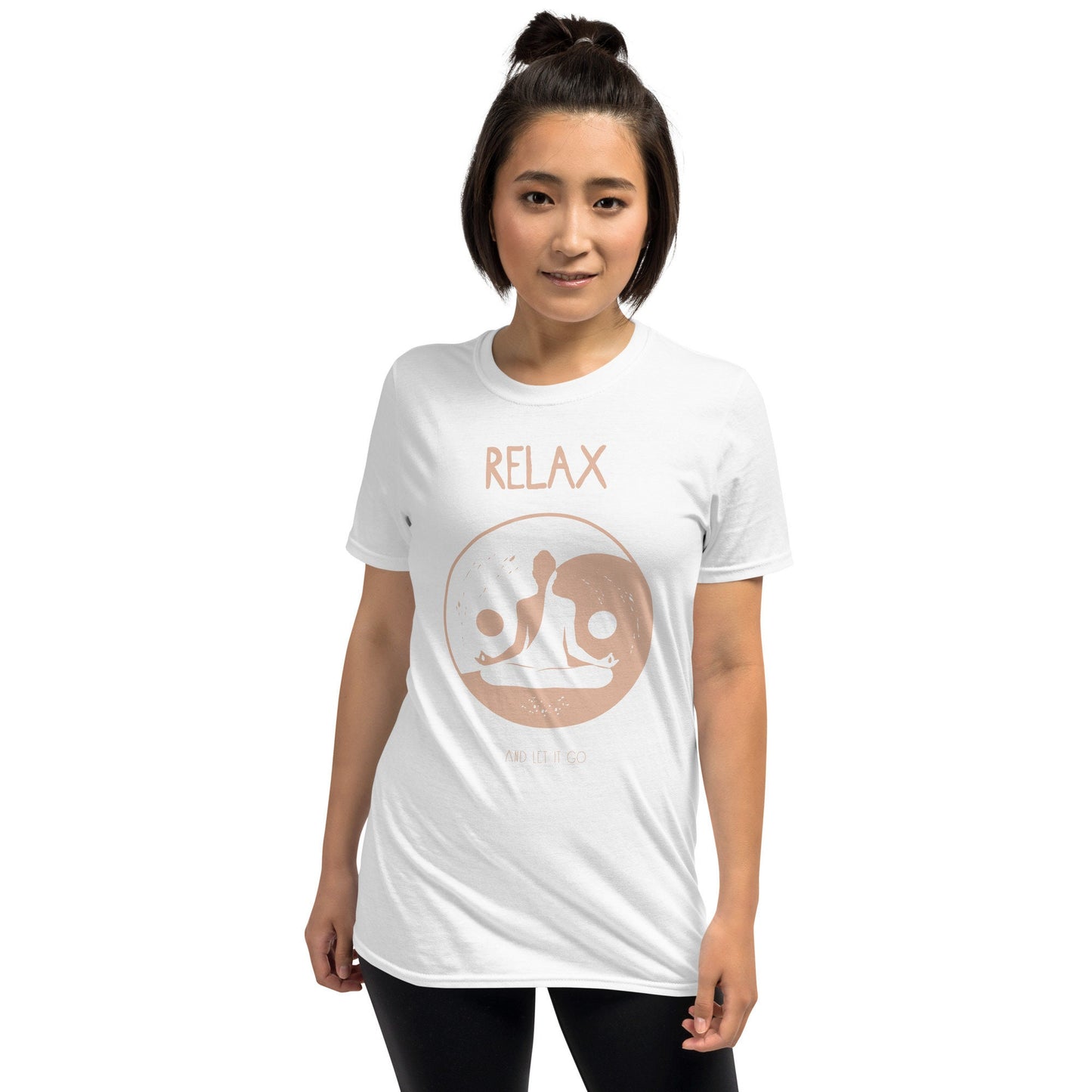Yin Yang Meditation T Shirt Graphic Tee – Easygoing Wear · Must-Have Style