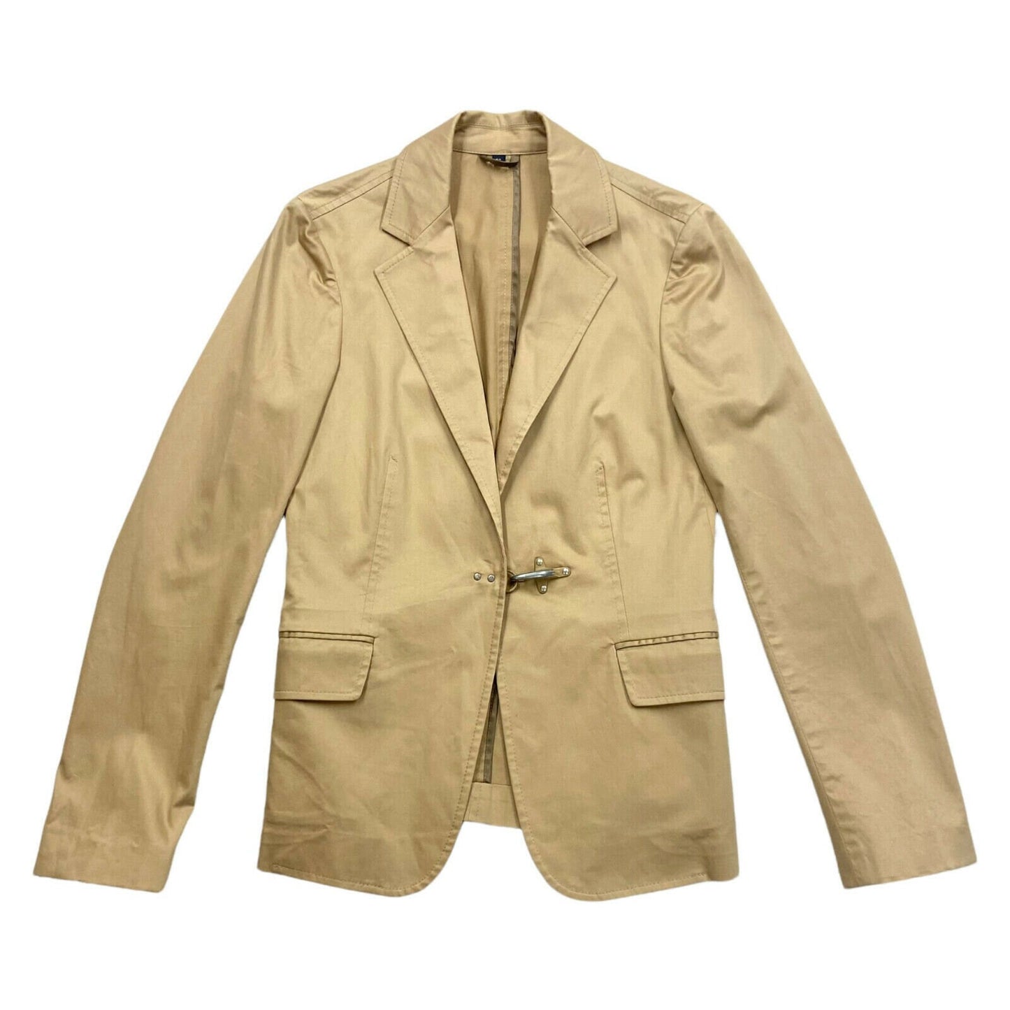 Fay Womens Hook Fastening Blazer Jacket Vintage High End Designer Beige VTG Graphic Tee – Soft Feel · Great Gift For Fans