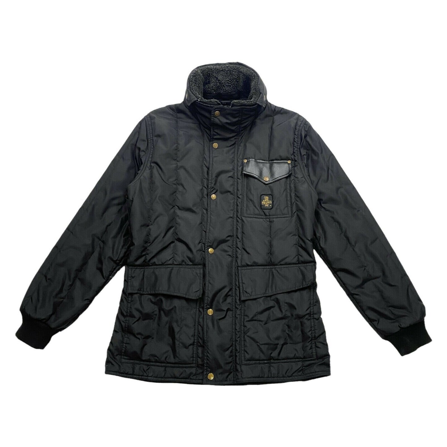 RefrigiWear Cruz Rain Proof Quilted Jacket Vintage Designer Black Coat VTG Graphic Tee – Bold Style · Must-Have Style