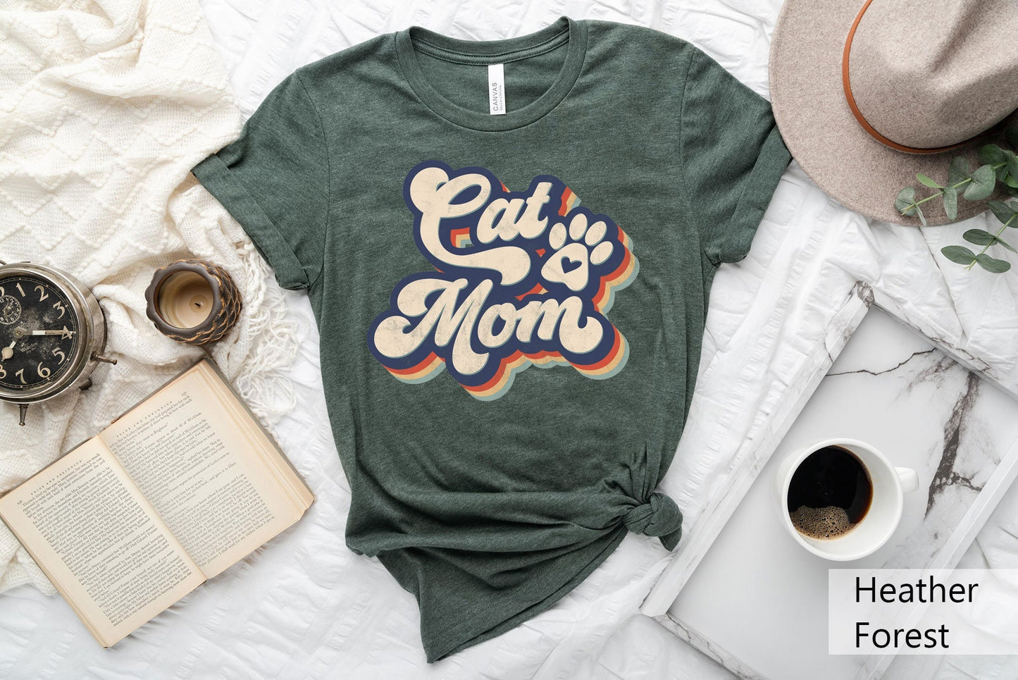 Retro Cat Mom T Shirt Retro Mom Shirt Retro Cat Mama Shirt Cat Mom Gift Cat Lover Pet Lover GiftMom ShirtMother39s Day TeeRetro Gifts Graphic Tee – Soft Feel · Great Gift For Fans