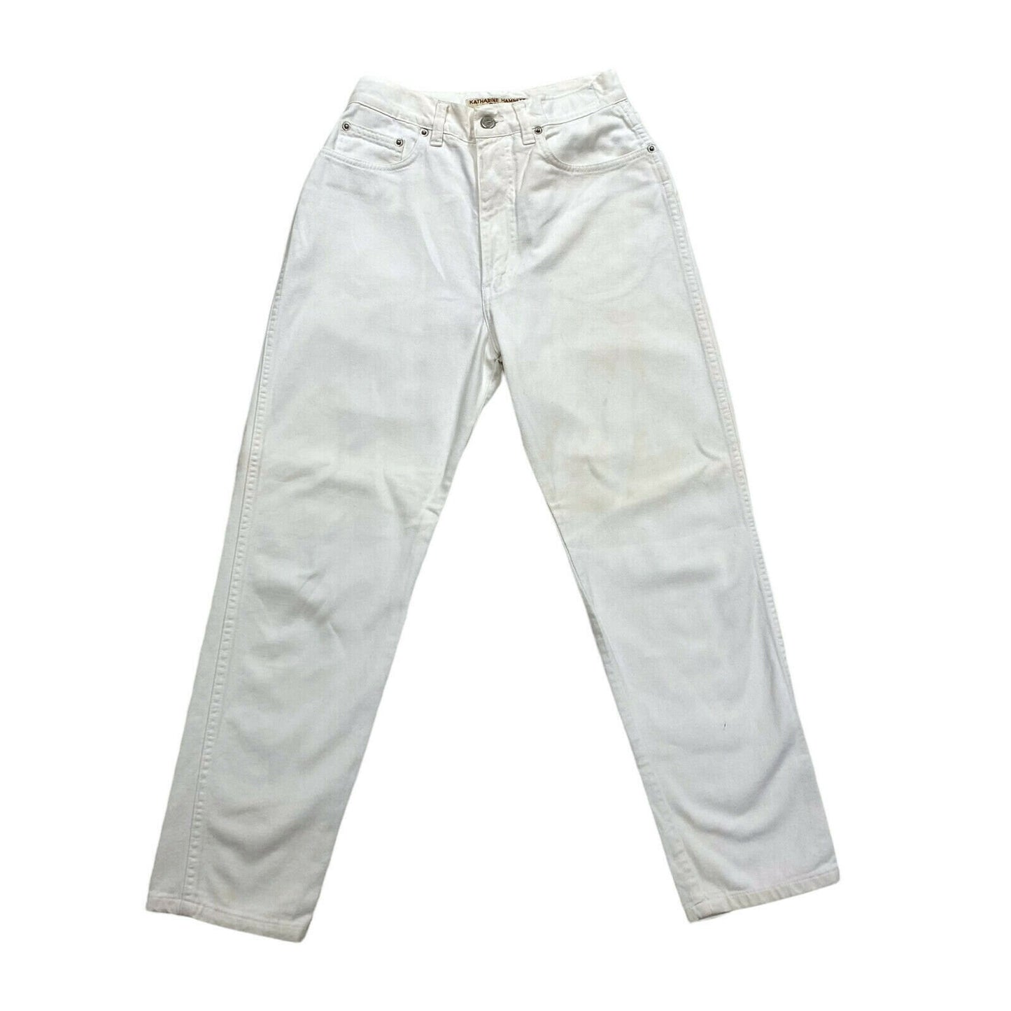 Katharine Hamnett Denim Jeans Vintage High End Designer White Trousers VTG Graphic Tee – Cozy Vibes · Top Pick For Any Outfit