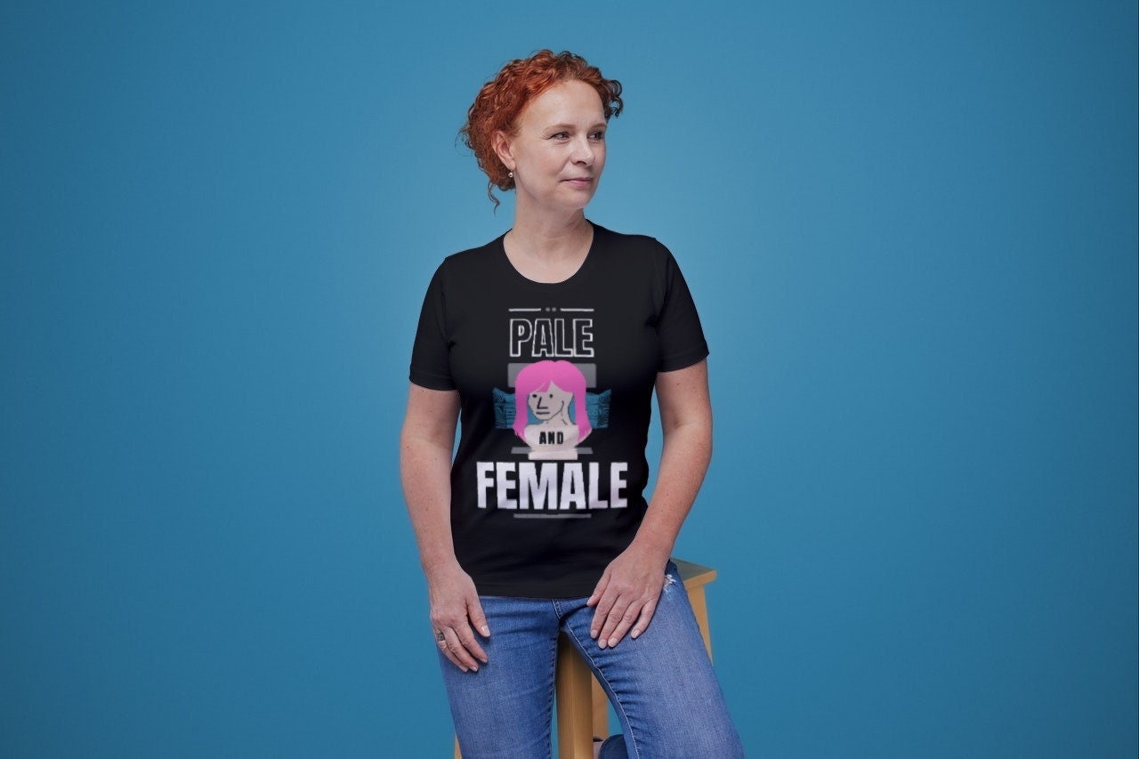 Pale And Female Short Sleeve Unisex T Shirt Graphic Tee – Bold Style · Perfect For Daily Wear