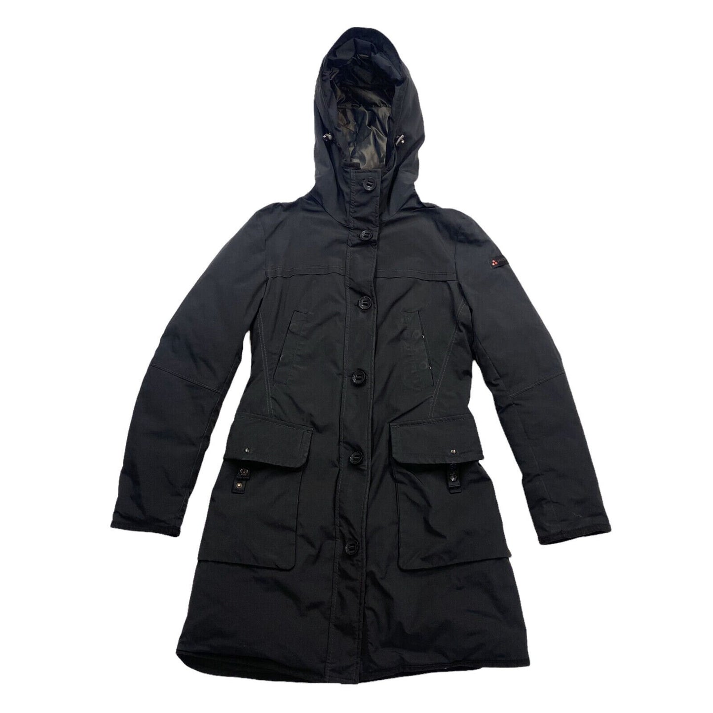 Peuterey Long Womens Down Padded Coat Vintage Designer Black Quilted Hoodie Hoodie – Aesthetic Look · Trending Graphic Apparel