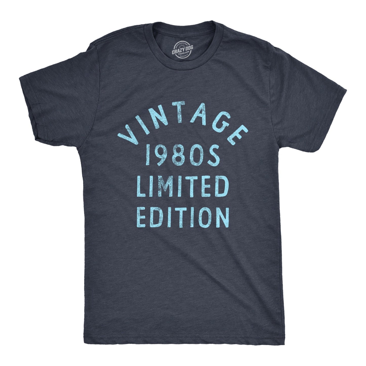Vintage 198039s Limited Edition Retro Shirt Funny Old Guy Shirt Vintage Shirt Funny Gifts For Him Funny Shirts Millennials Gen X Graphic Tee – Soft Feel · Great Gift For Fans