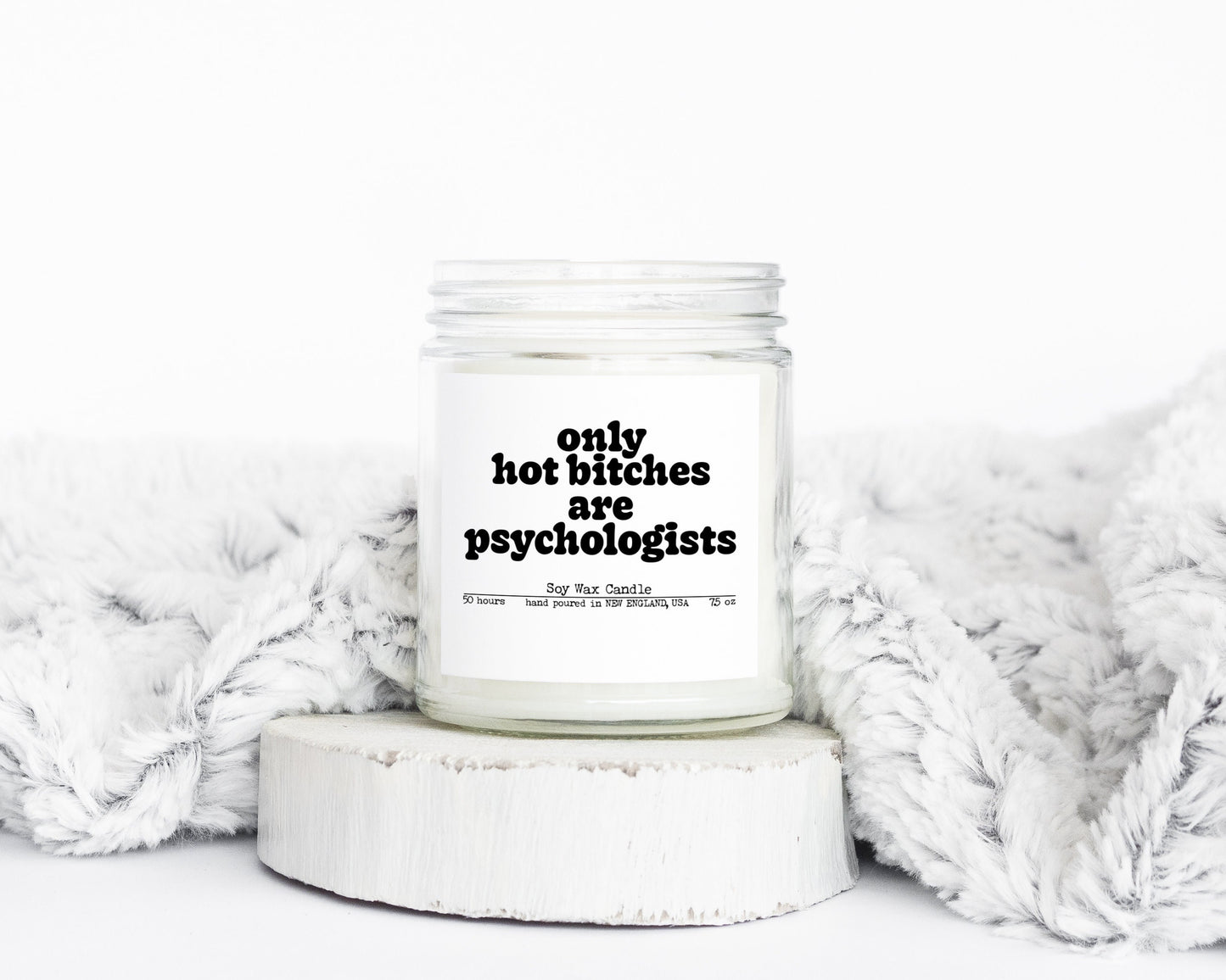 Psychology Psychologist Graduation Gifts Funny Candle Housewarming Soy Wax Scented Decor Graphic Tee – Warm & Stylish · Great Gift For Fans