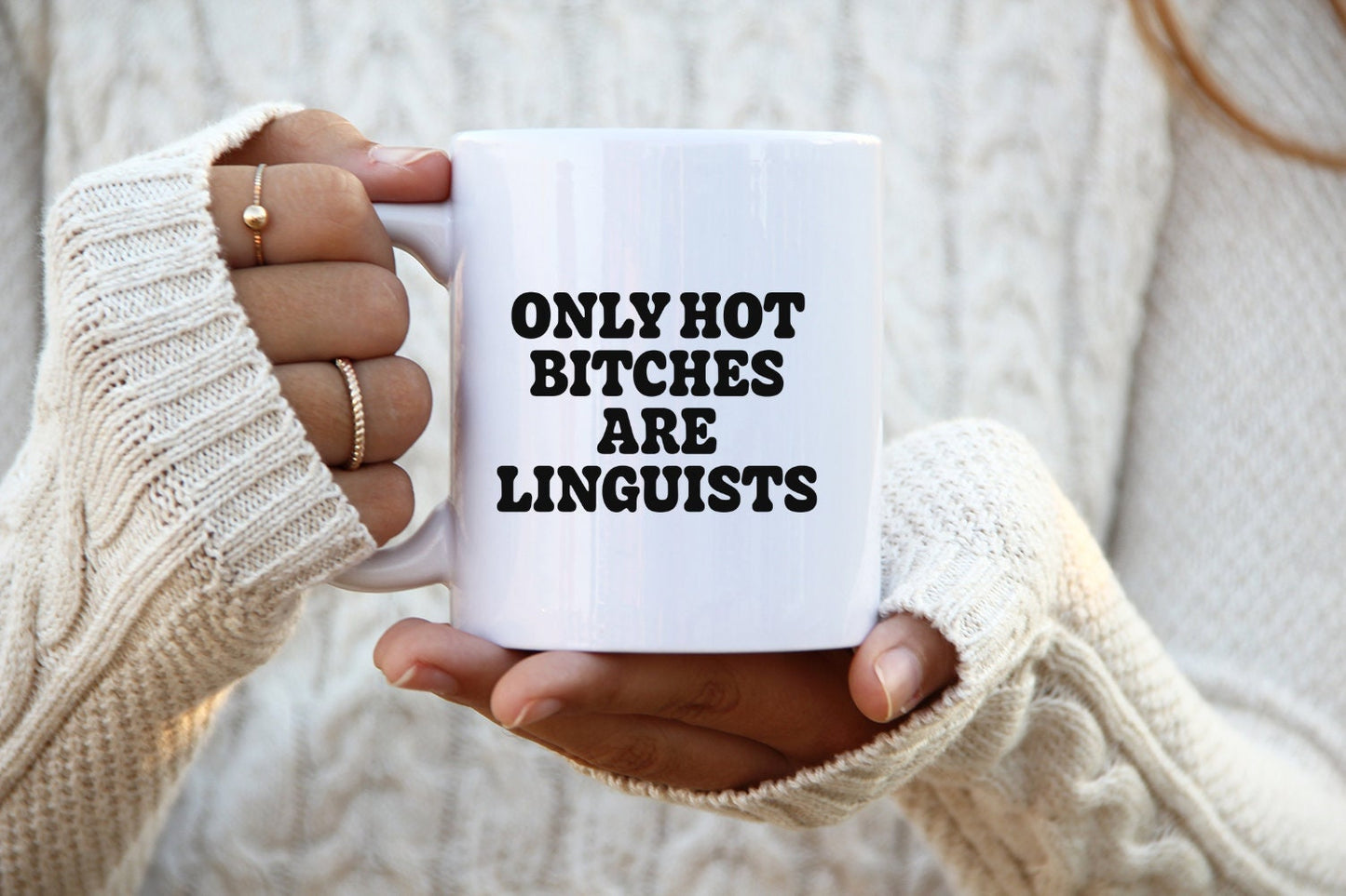 Linguistics Linguist Graduation Mug Gifts Funny Coffee Cup Men Women Him Her Graphic Tee – Soft Feel · High-Quality Print