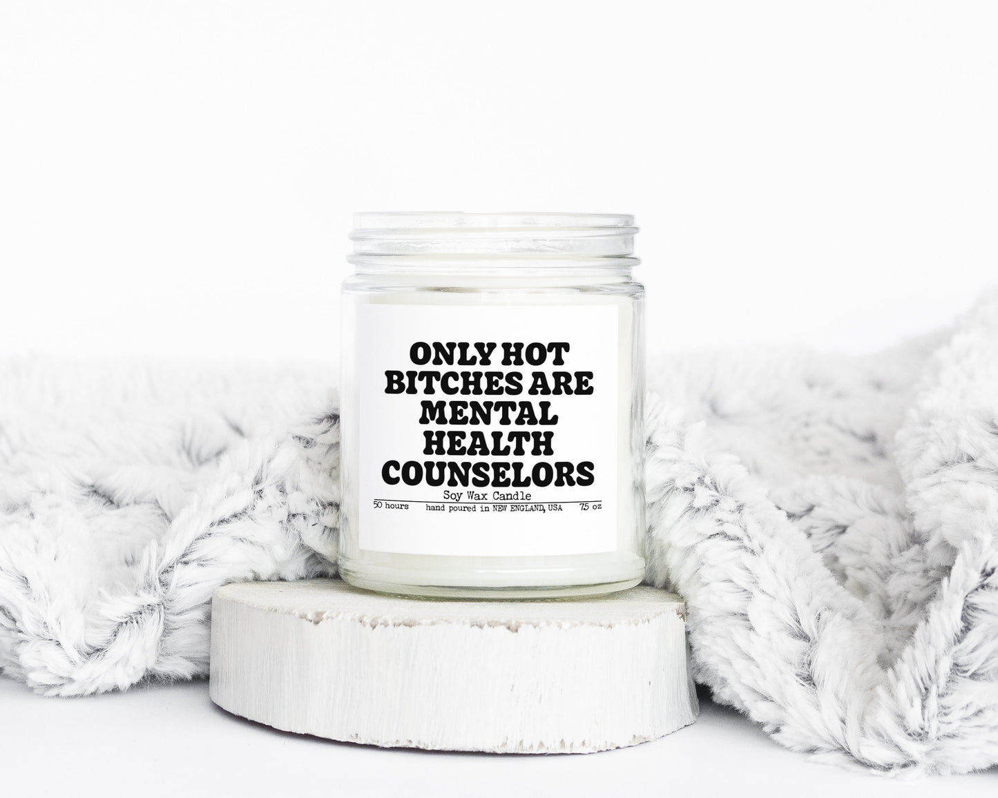 Mental health counselor Graduation Gifts Funny Candle Housewarming Soy Wax Scented Decor Graphic Tee – Everyday Comfort · Top Pick For Any Outfit