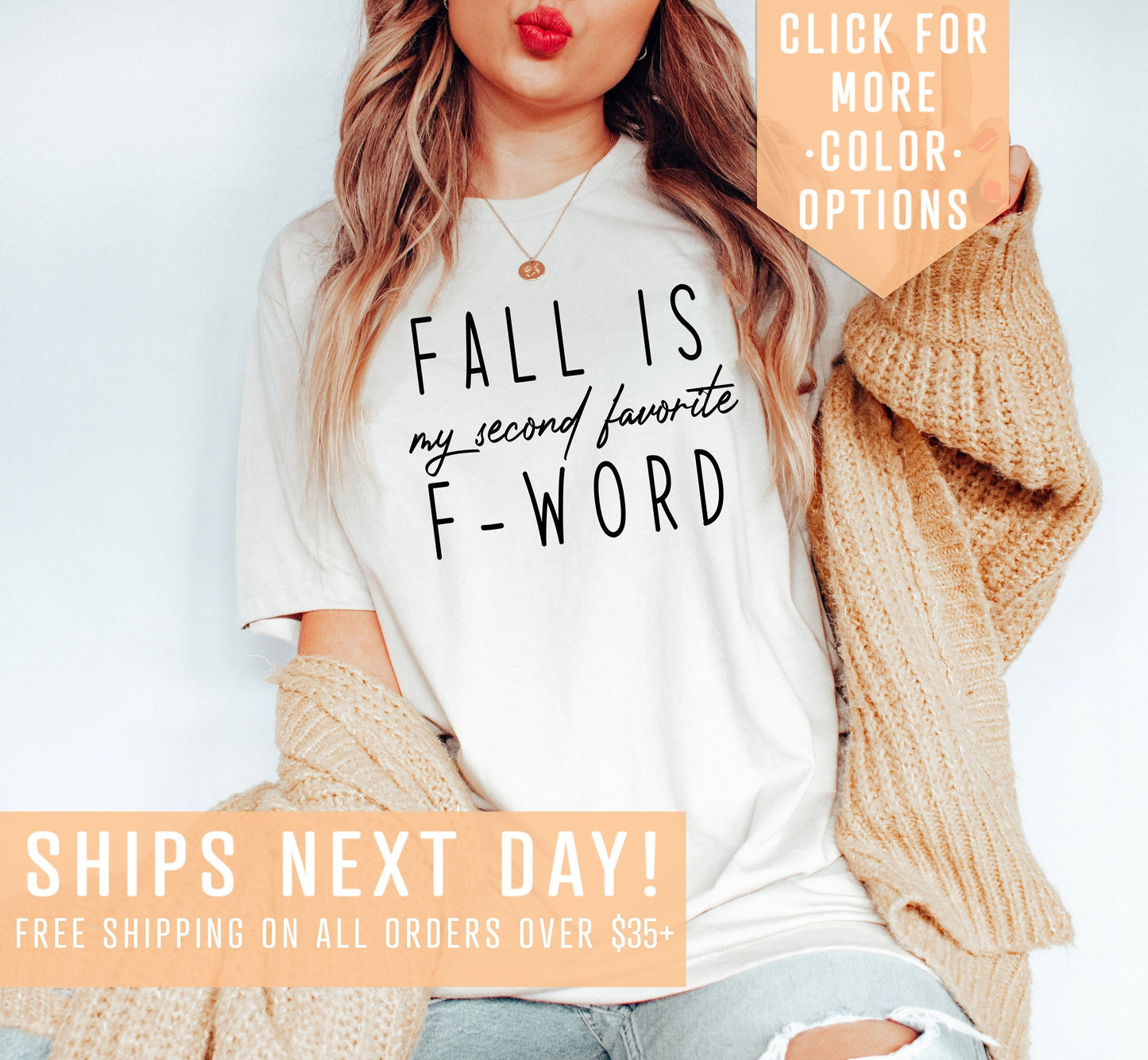 Fall Is My Second Favorite F Word Shirt Gift For Fall Lover Funny Saying Shirt Fall Aesthetic ShirtAutumn Vibes SweatshirtHello Fall Tee Sweatshirt – Soft Feel · Must-Have Style