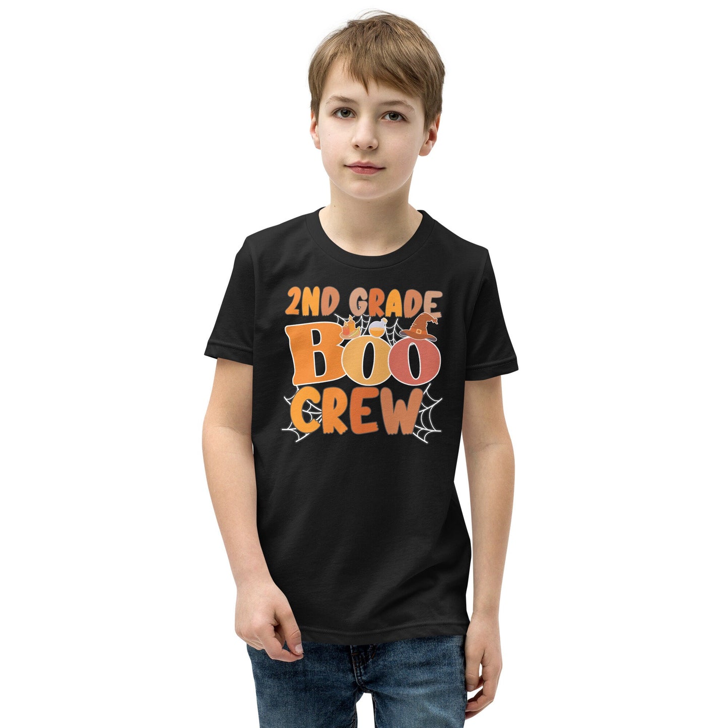 2nd Grade Boo Crew Kids Halloween Shirt Graphic Tee – Fan Favorite · Trending Graphic Apparel