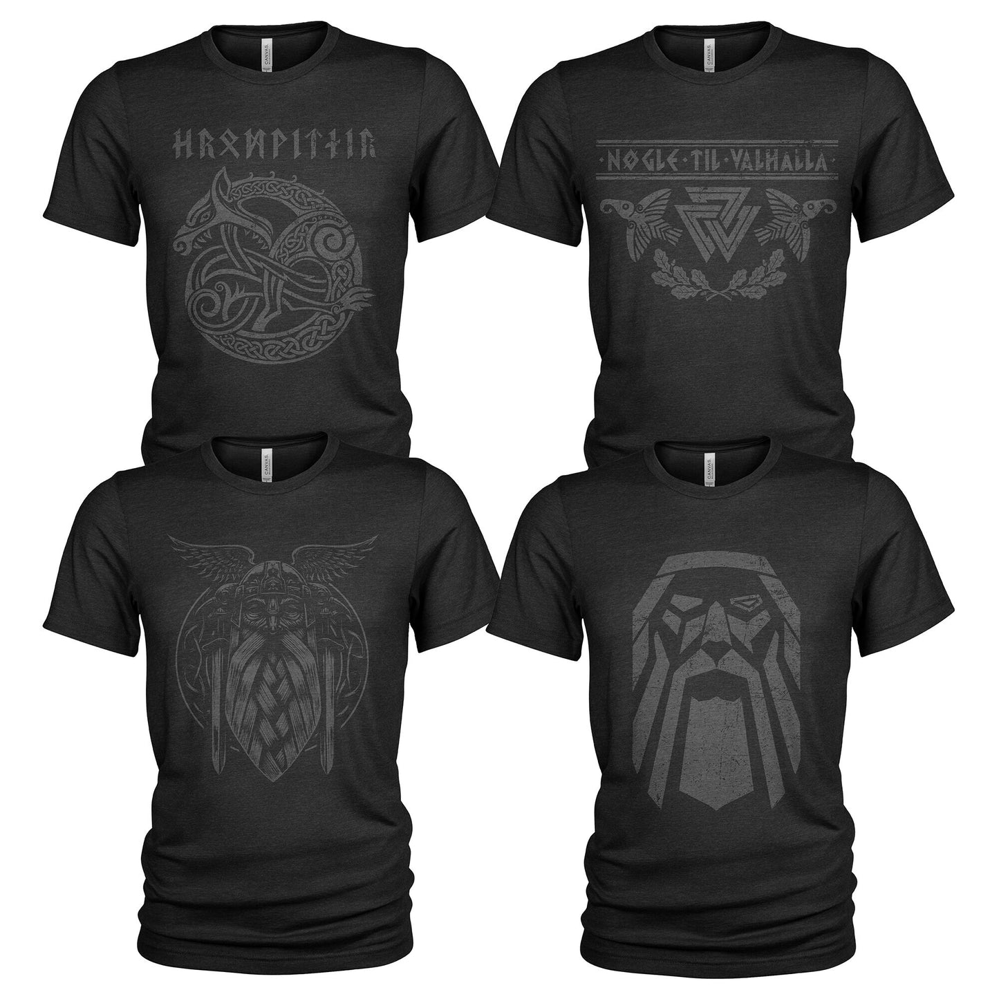 Vikings Valhalla Valkyrie Odin Thor Norse Mythology Men39s 4 Pack T Shirt 3919 Graphic Tee – Everyday Comfort · Perfect For Daily Wear